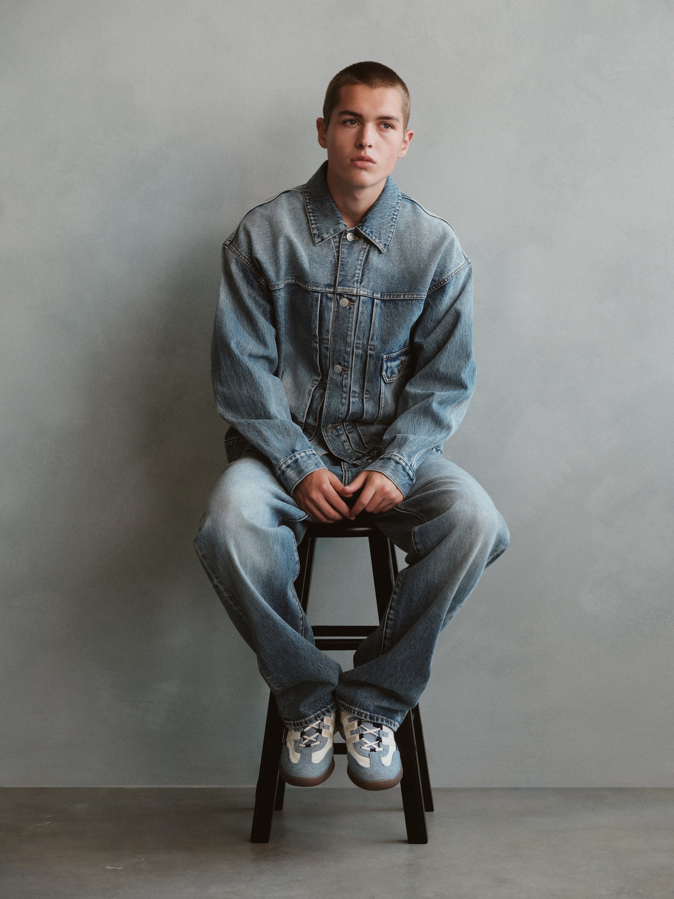 芽風 MEFU 2025年モデル デニム切替ジャケット 未使用 タグ付 Denim from Fall 2025 – Kith Japan