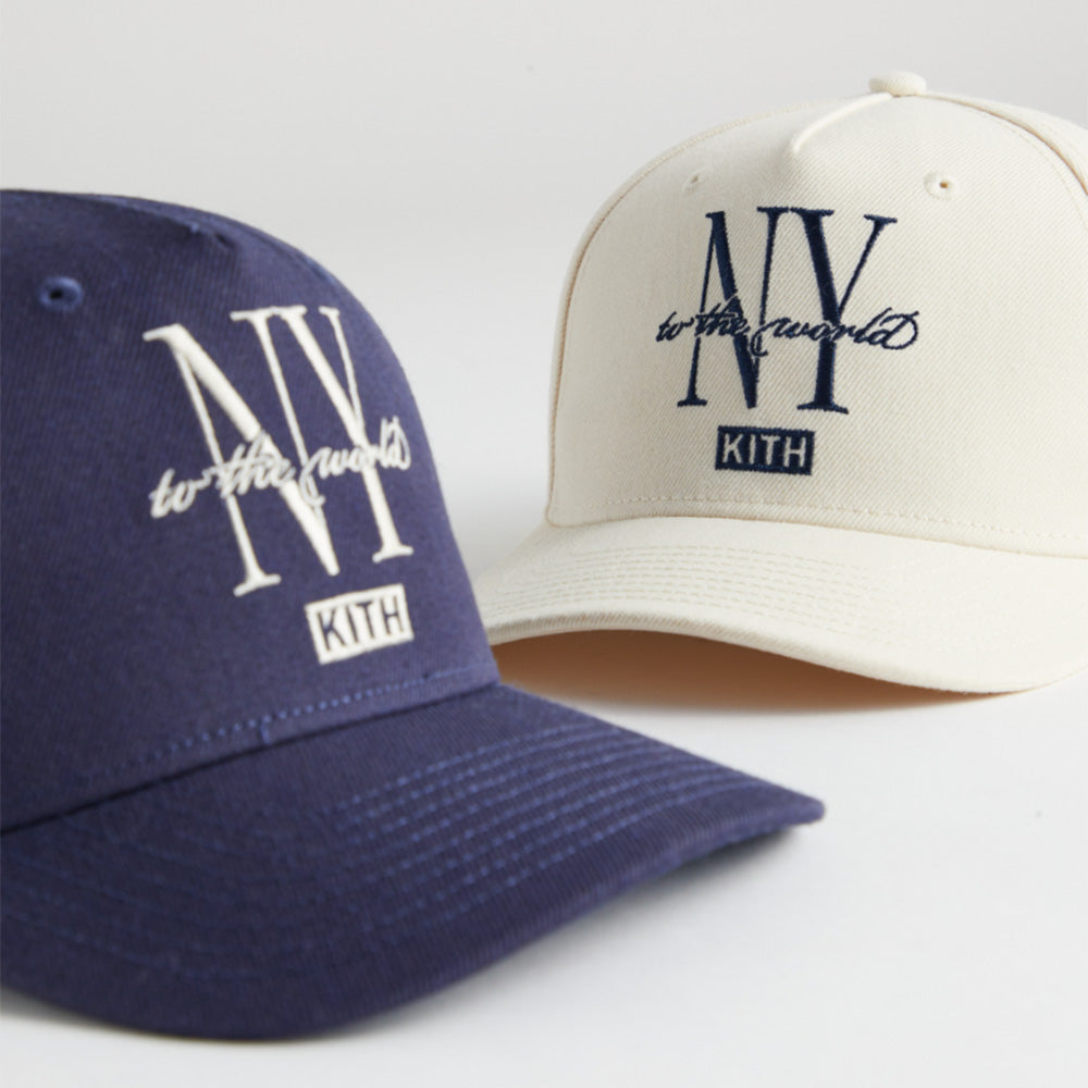 NY TO THE WORLD Pinch Crown Snapbacks Monday Program™ – Kith Japan