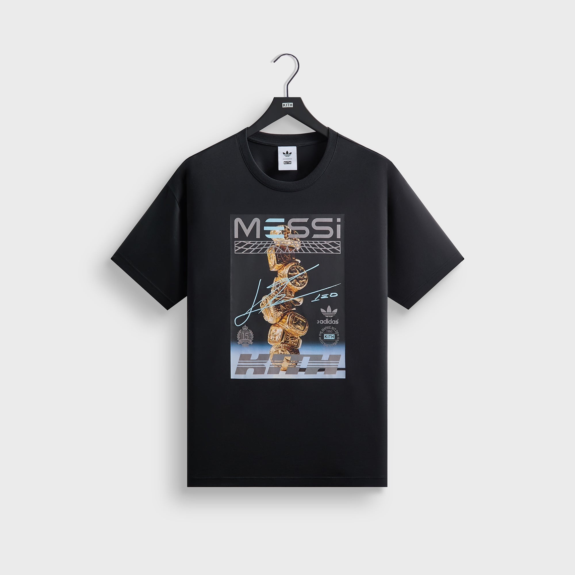 Kith & Messi for adidas Football Graphic Tee - Black - PH – Kith Japan