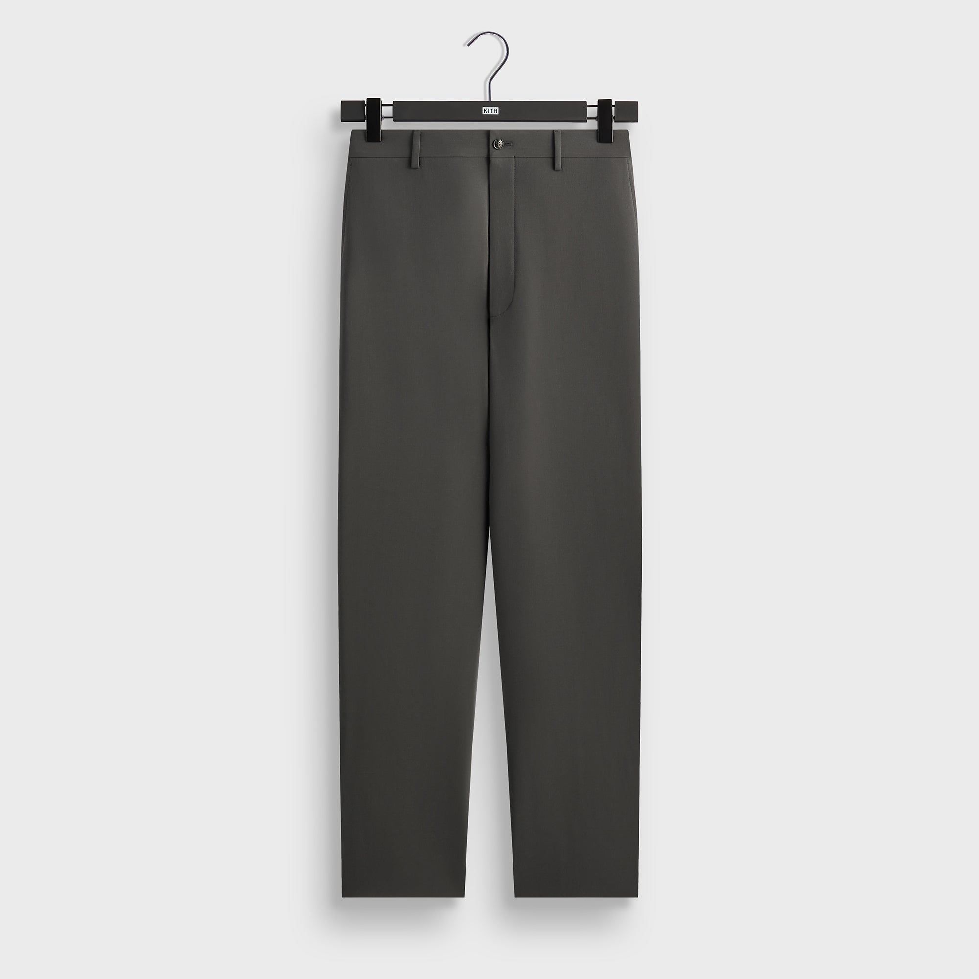 Giorgio Armani & Kith &Kin Milano Crepe Flat Front Trouser - Dark