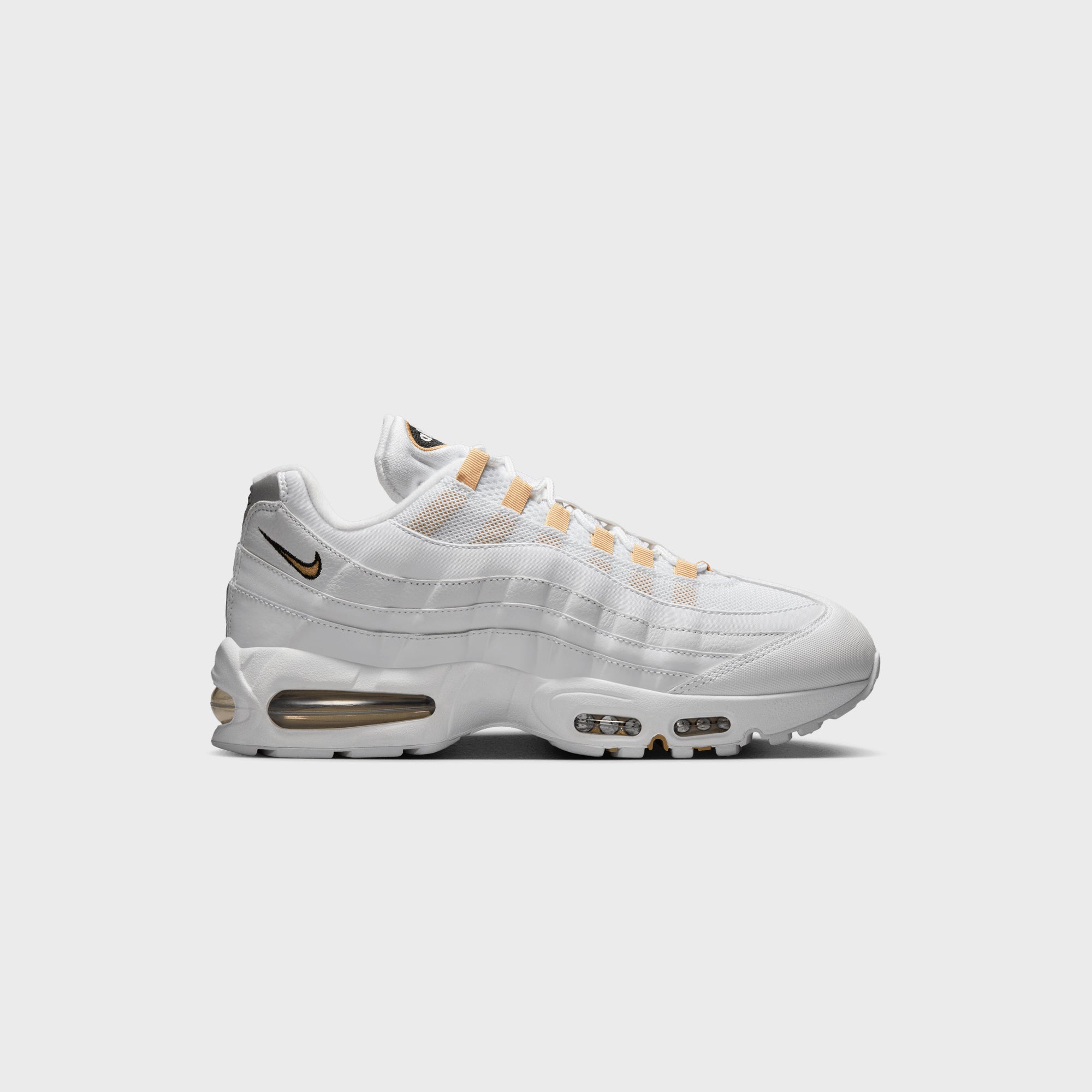 Nike Air Max 95 Big Bubble - White / Metallic Gold / Black / Pearl