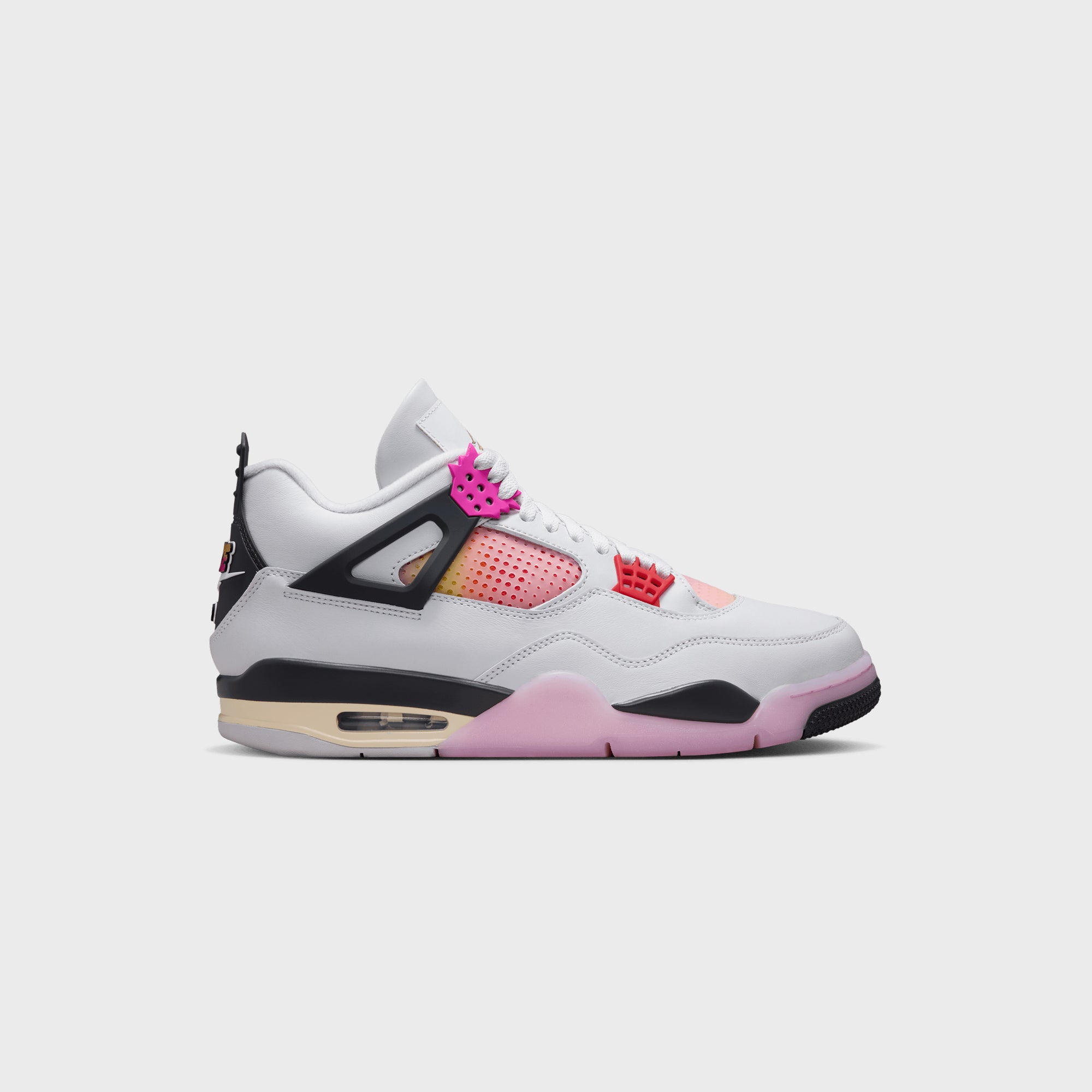 Nike Air Jordan 黒/ピンク　シュプリーム kith Jordan Air Jordan 4 Retro - Off White / Anthracite /Fire Pink