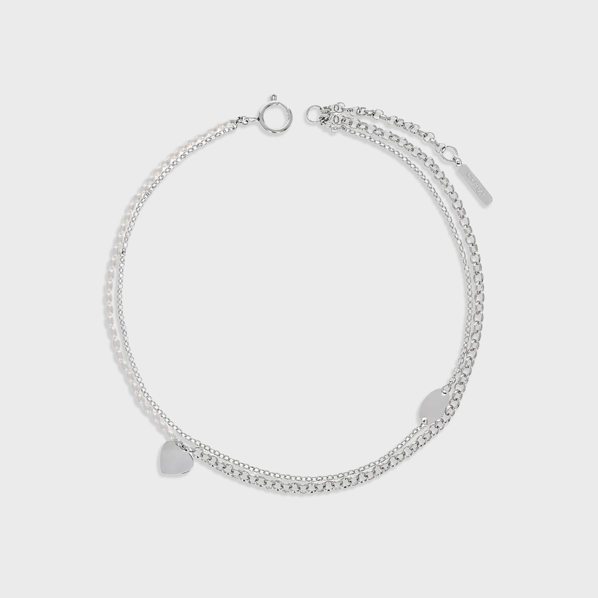 JUSTINE CLENQUET Finn Necklace - Palladium – Kith Japan