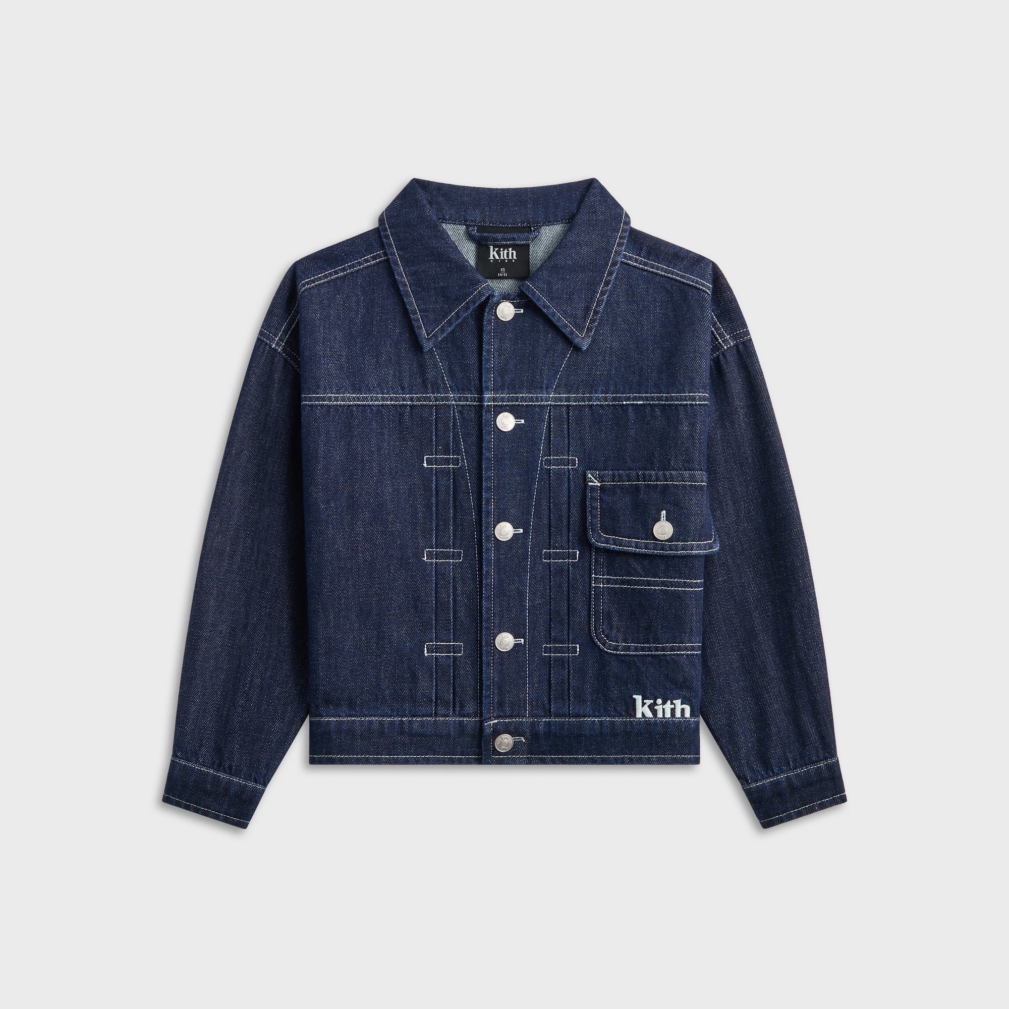 Kith Kids Alonzo II Denim Jacket - Dark Indigo - PH – Kith Japan