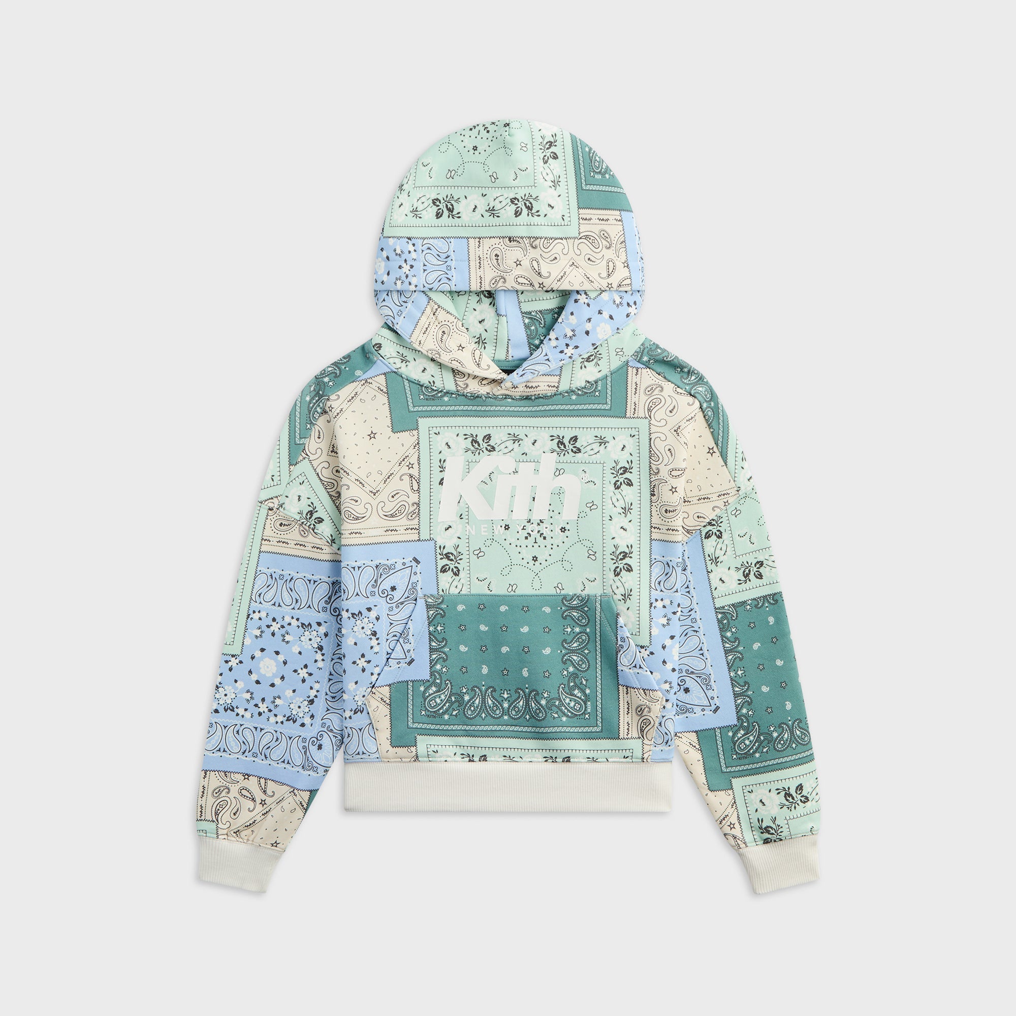 み*♡様 kith フーディー Kith Sherpa Double Pocket Hoodie Pearl Blue Size M Medium FW19