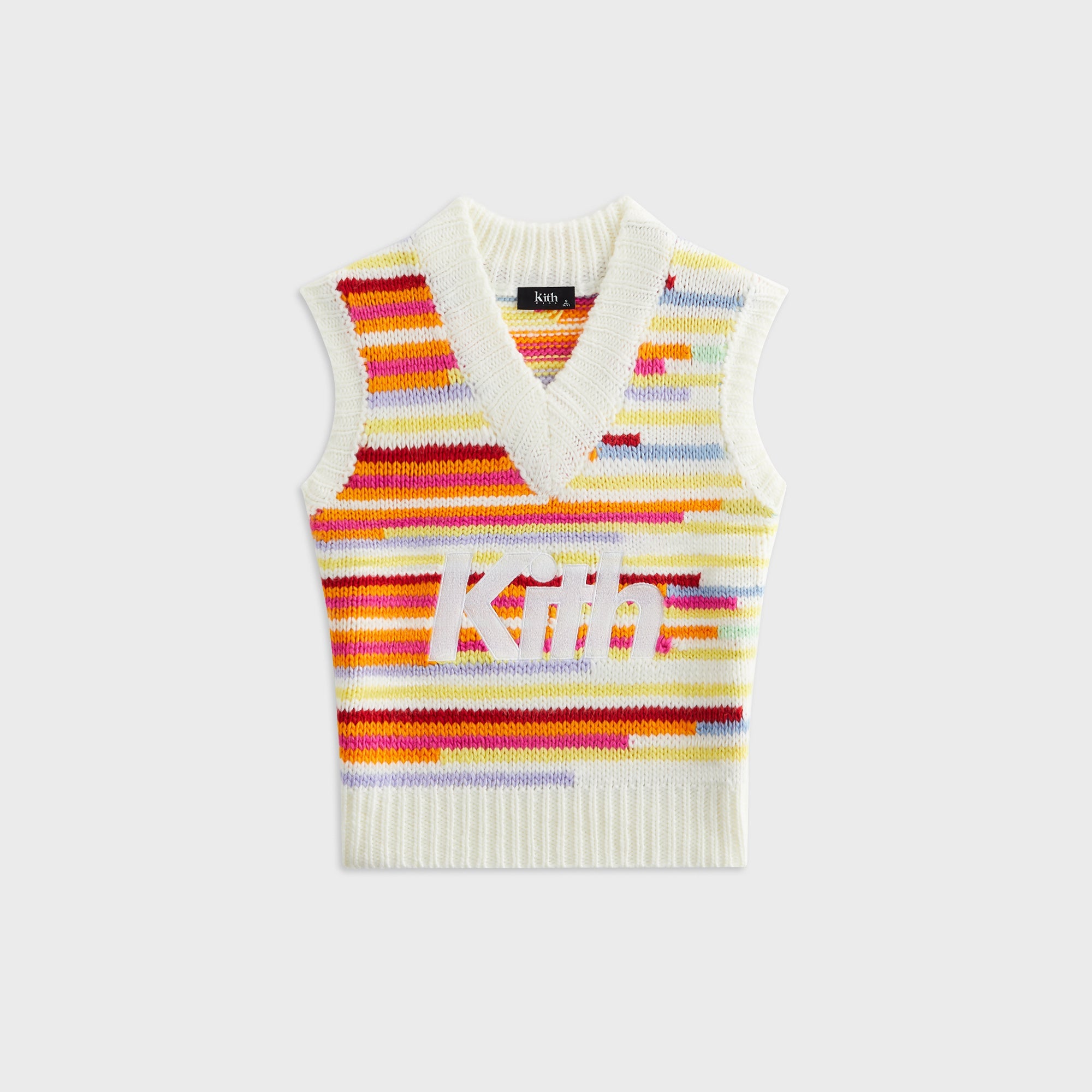 Kith Kids Chunky Space Dye Sweater Vest - Multi – Kith Japan
