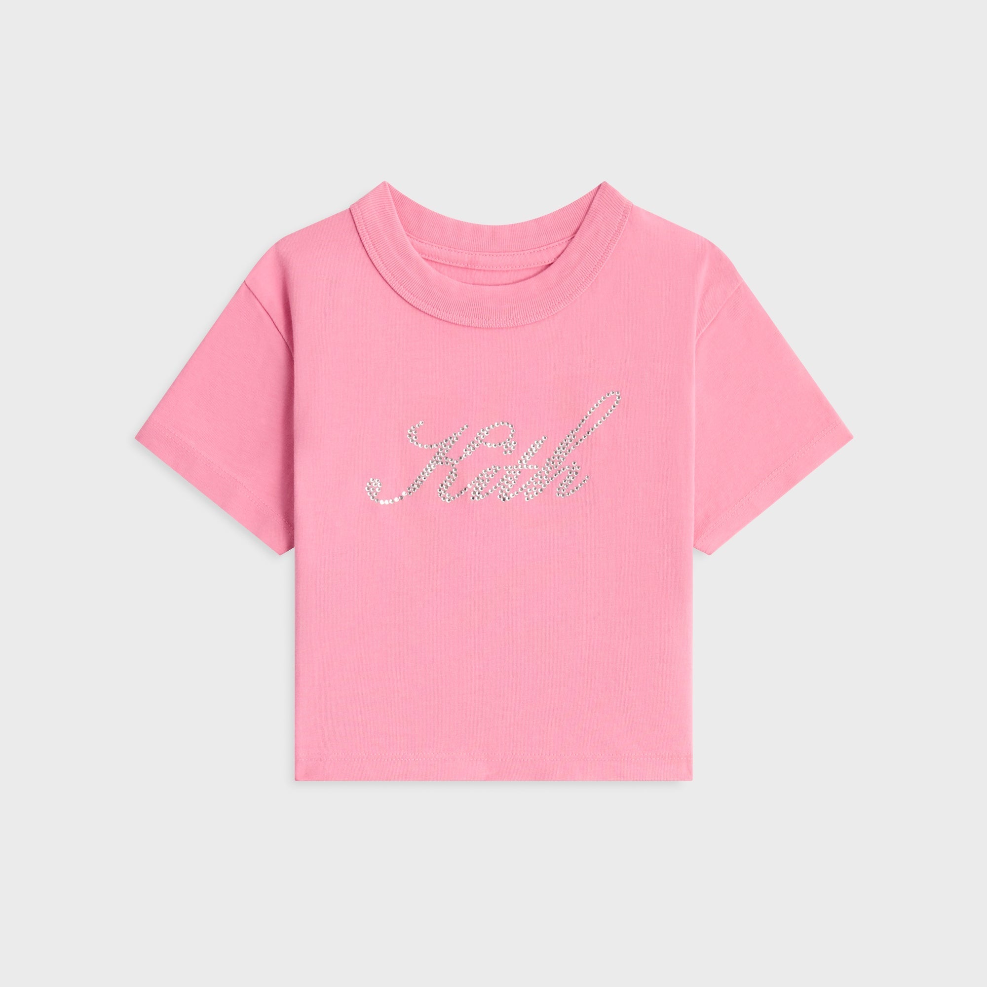 KITH 人気のピンク 希少Sサイズ Kith Kids Sparkle Script Mulberry II Tee - Canna - PH – Kith Japan