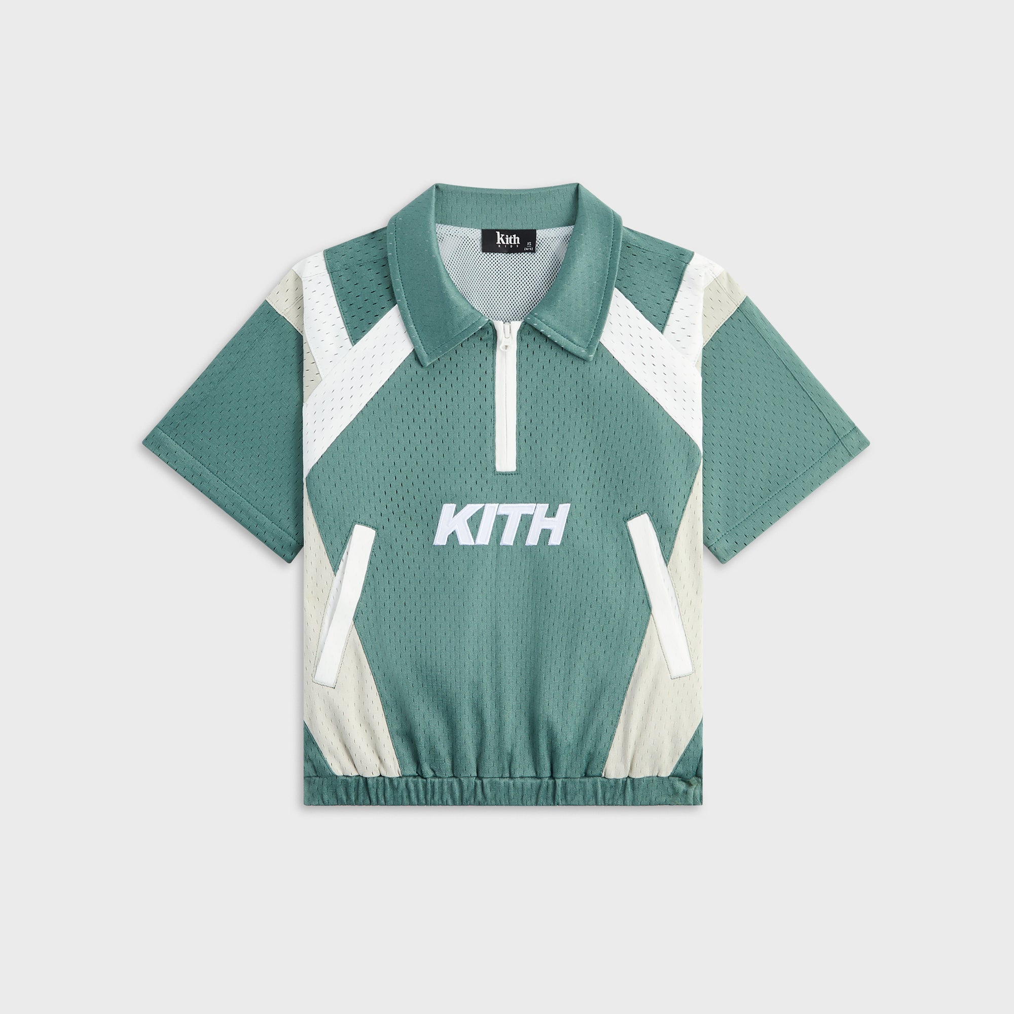 Kith Kids Linden Quarter Zip Mesh Polo - Wilde – Kith Japan