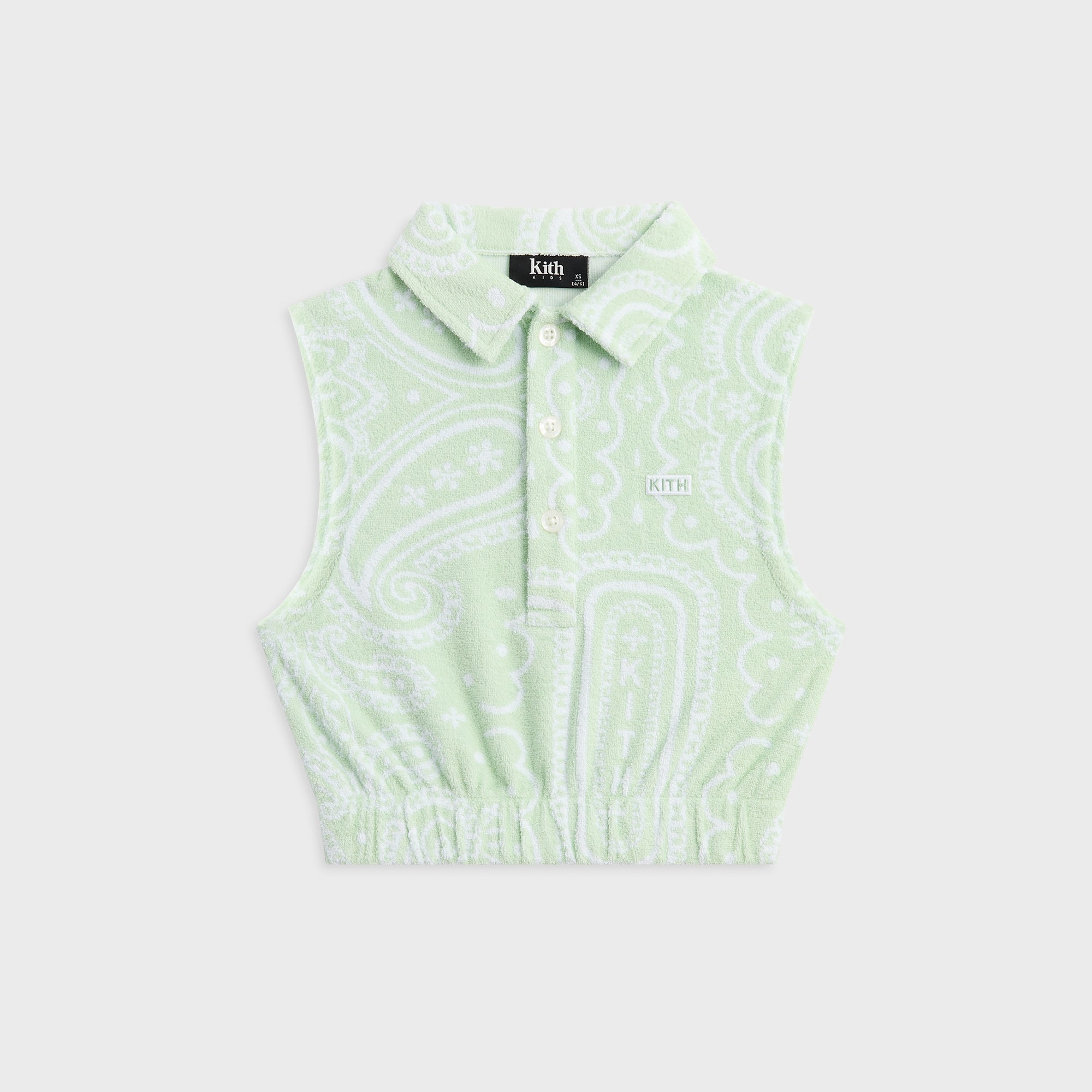 Kith Kids Paisley Jacquard Cropped Tank - Tidal – Kith Japan