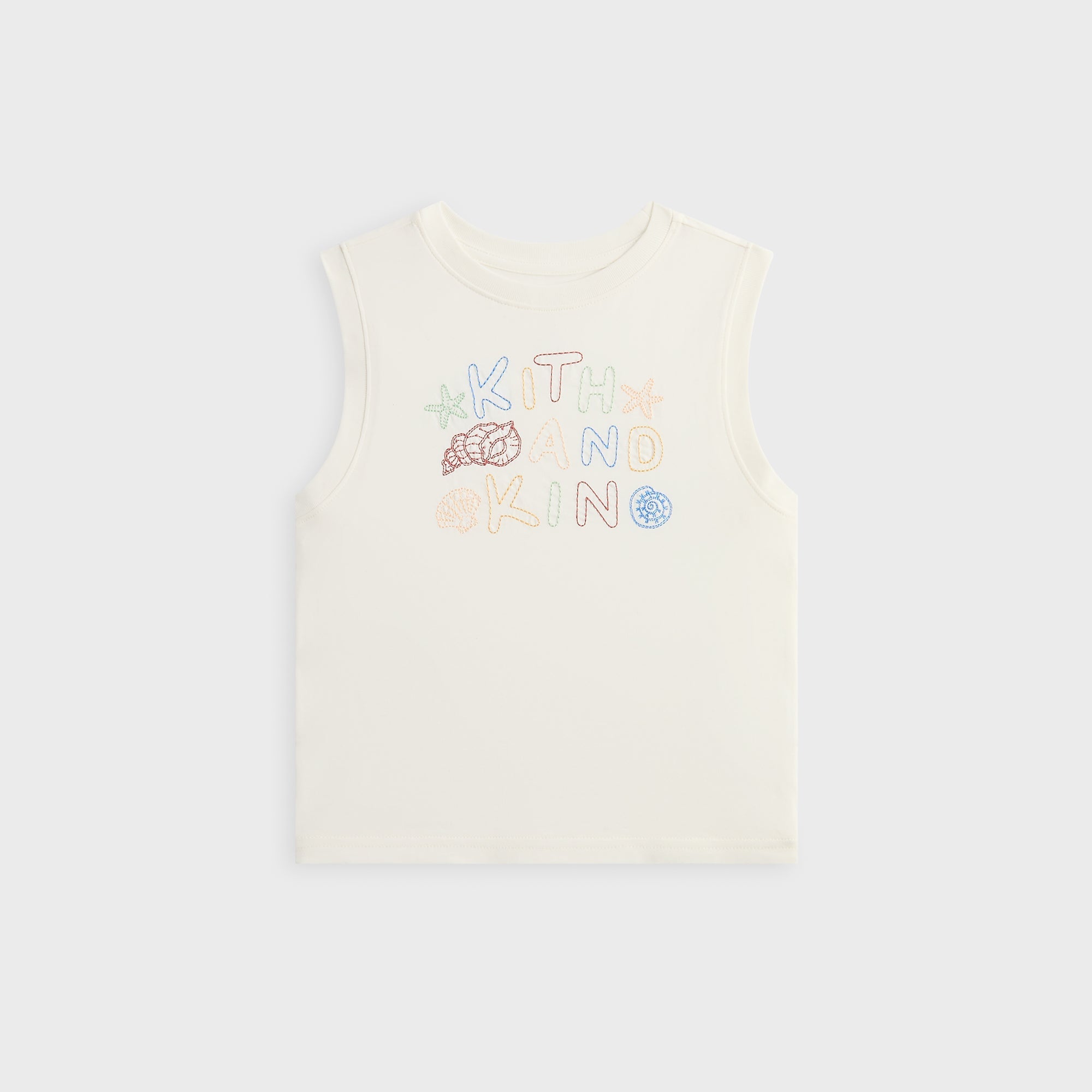 Kith Kids Embroidered Graphic Muscle Tank - Silk – Kith Japan