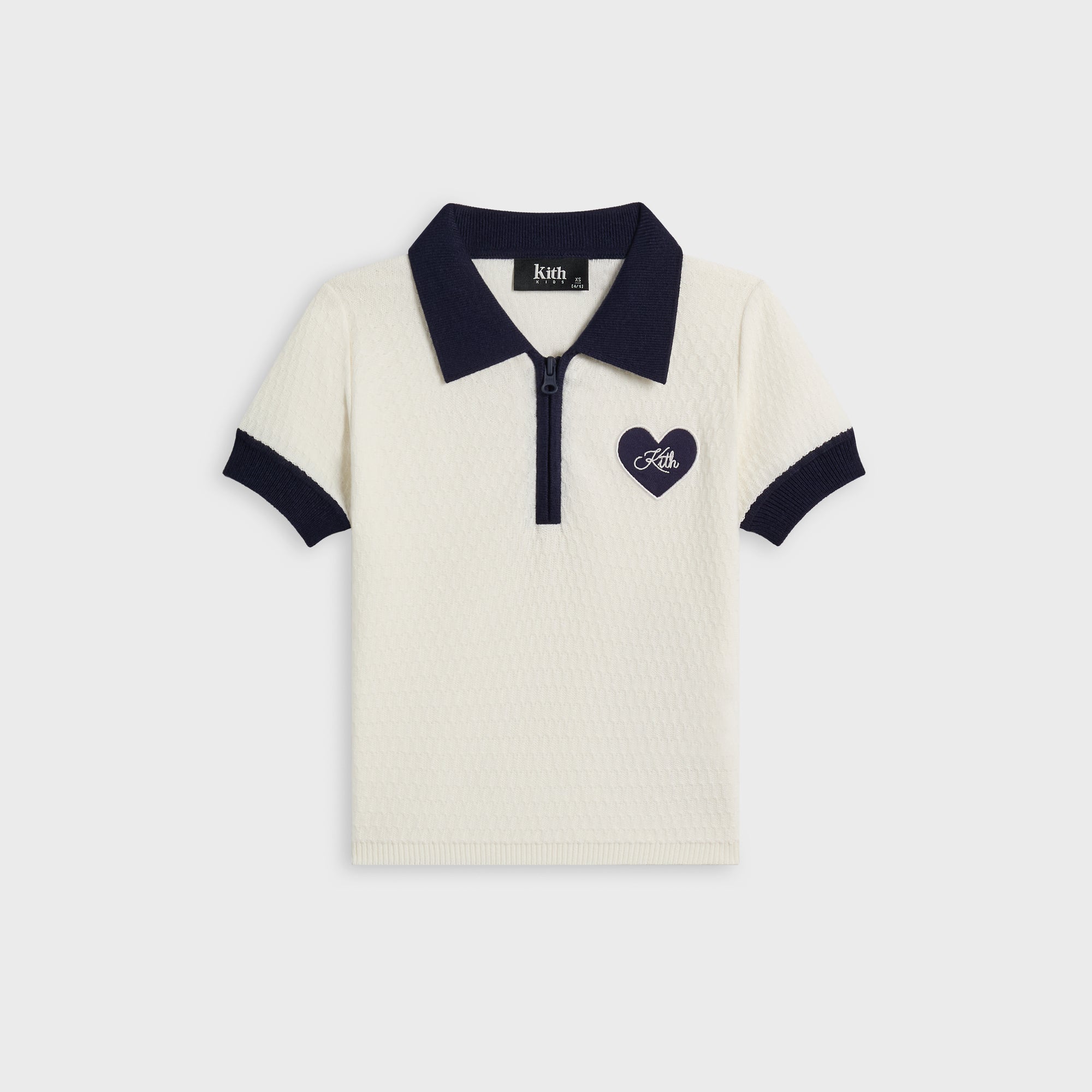 Kith Kids Knit Taylen Crop Polo - Silk - PH – Kith Japan
