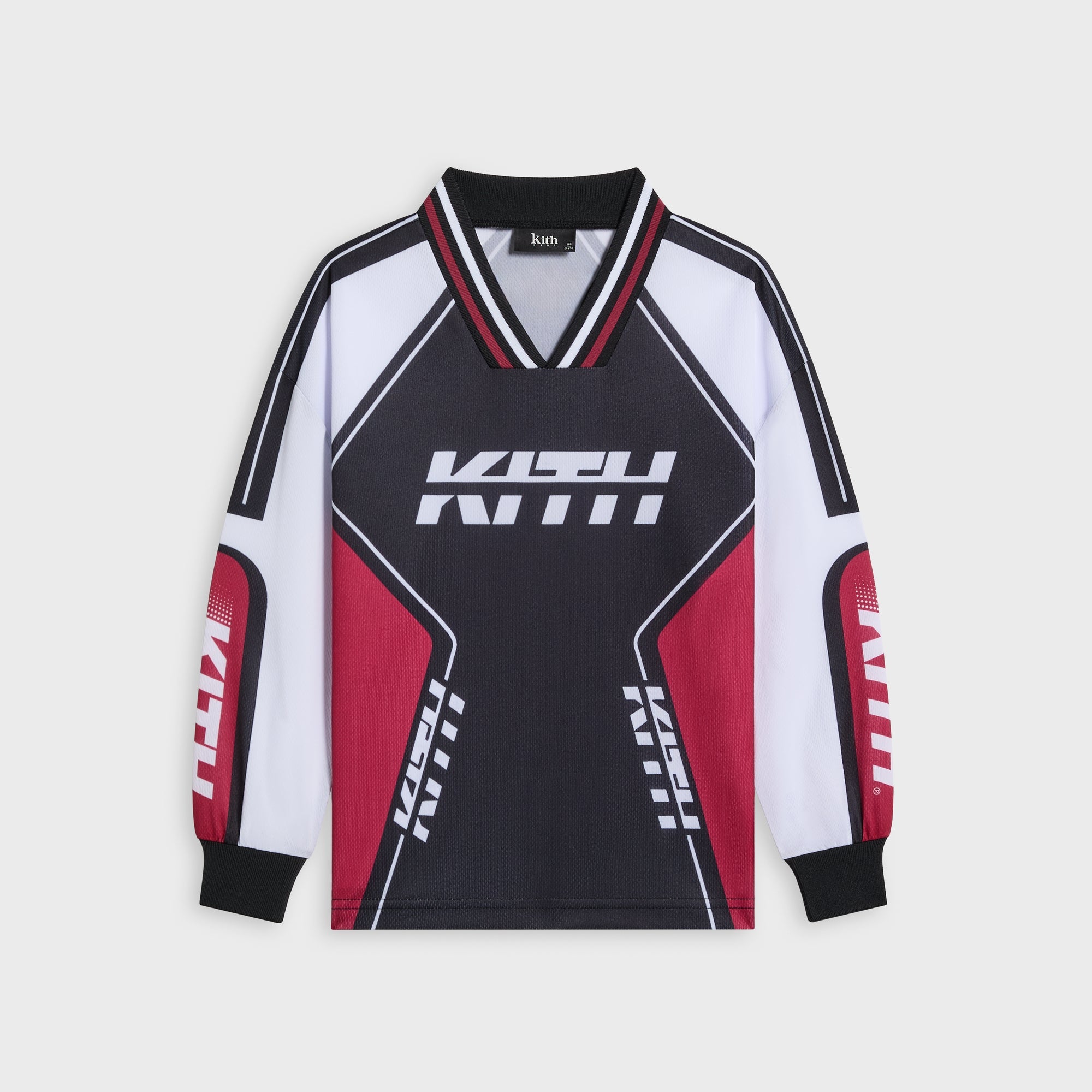Kith Kids Moto Mesh Long Sleeve Donovan Tee - Black – Kith Japan