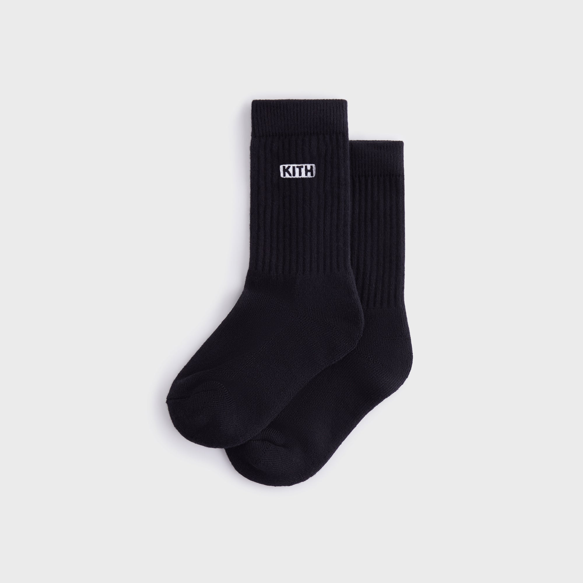 Kith Kids Classic Crew Socks - Black – Kith Japan