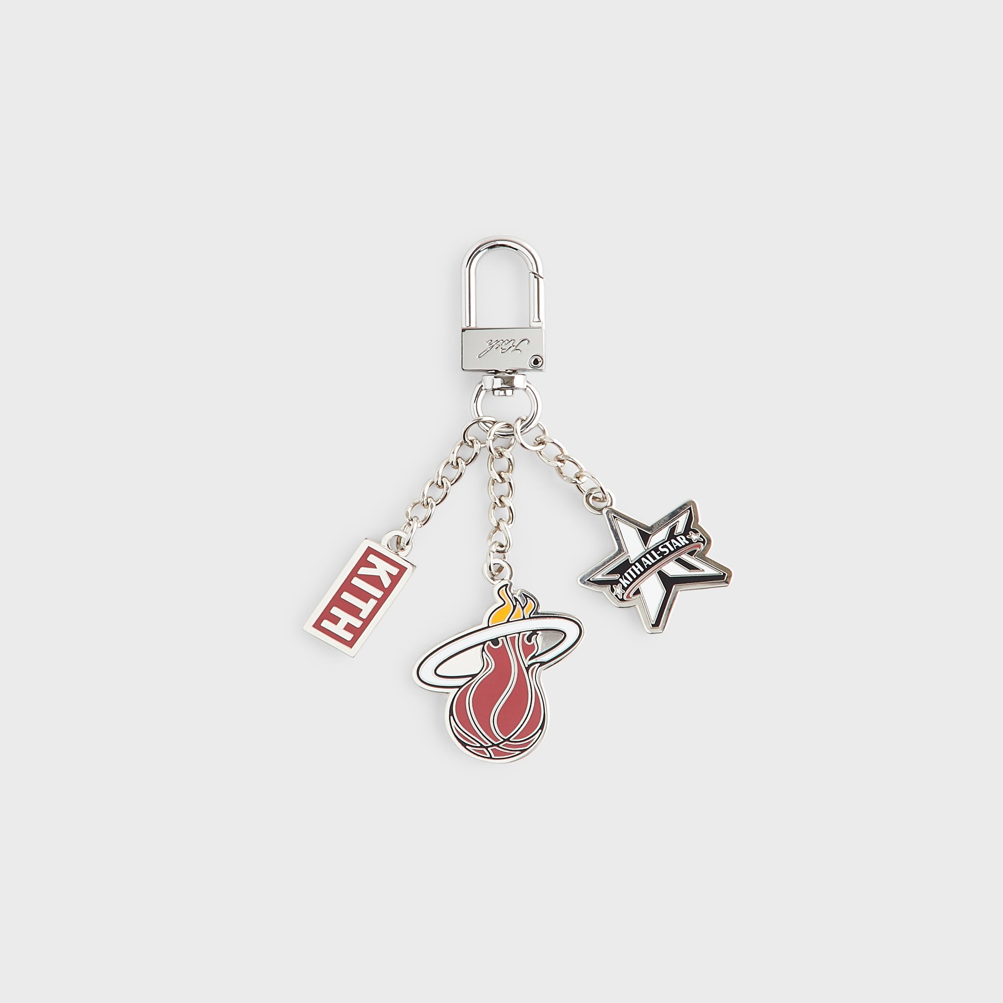 Kith for NBA All-Star Miami Heat Keychain - Silver – Kith Japan