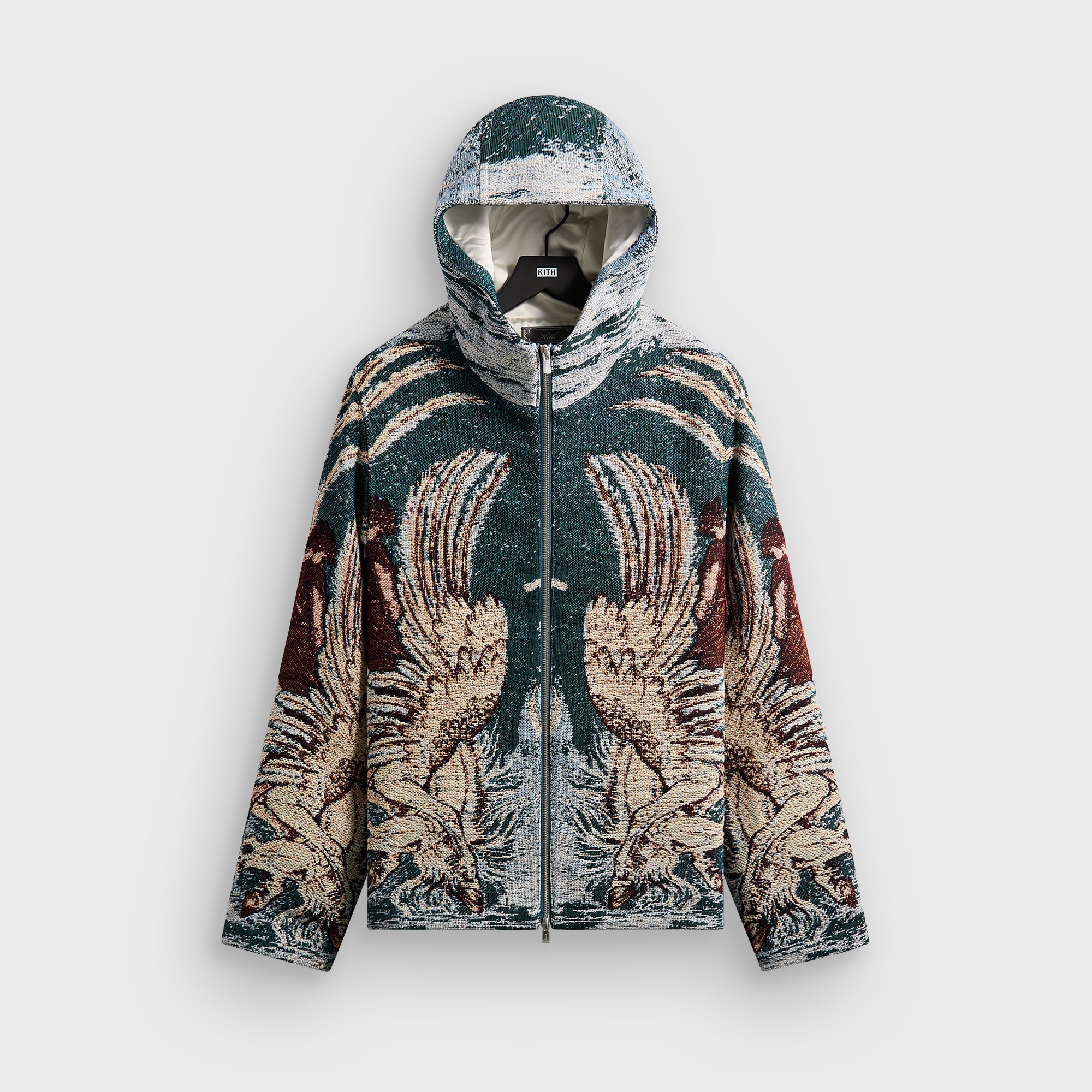 Kith Braden Tapestry Full Zip Hoodie - Waffle – Kith Japan