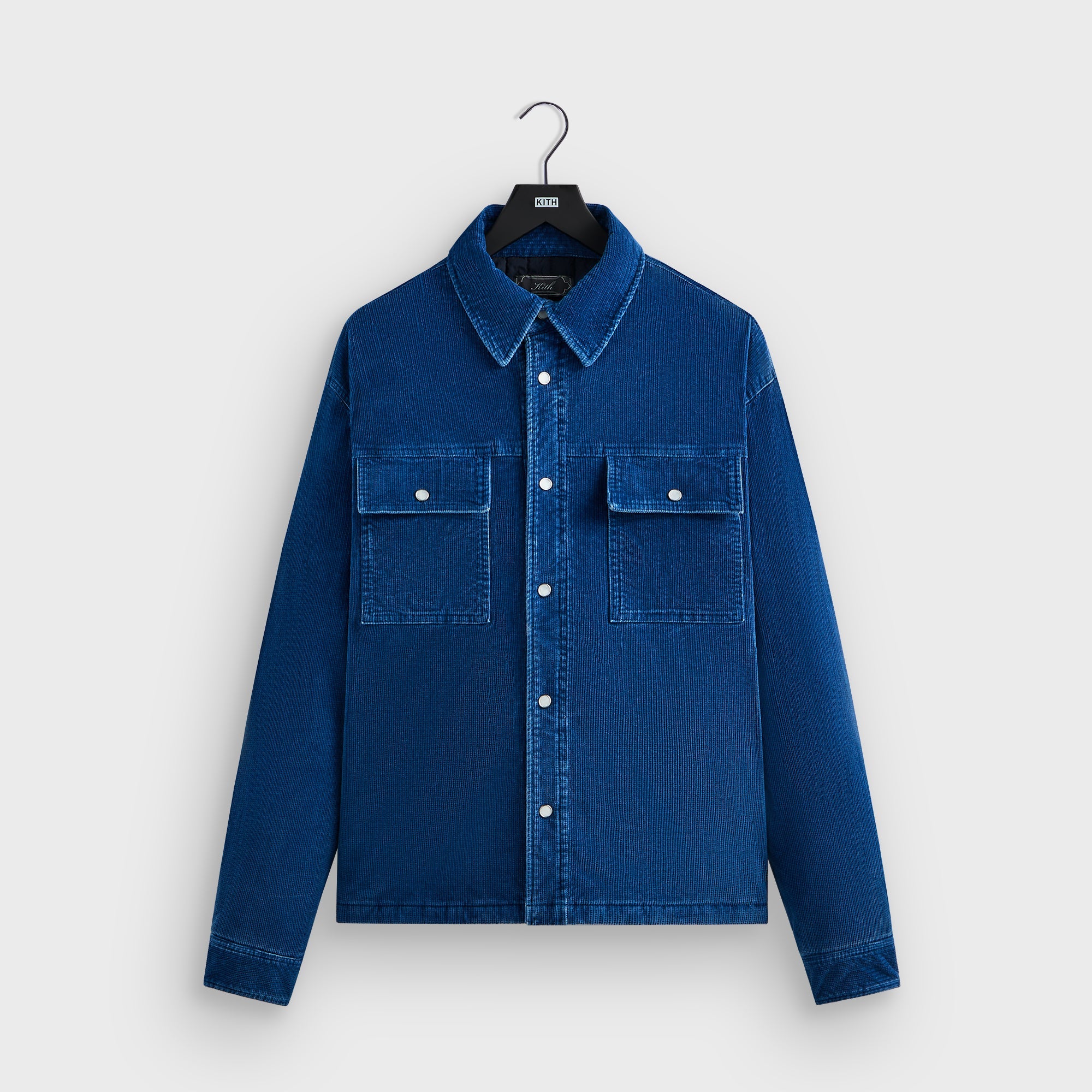 Kith Indigo Cord Vintage Apollo Shirt Jacket - Cyanotype – Kith Japan