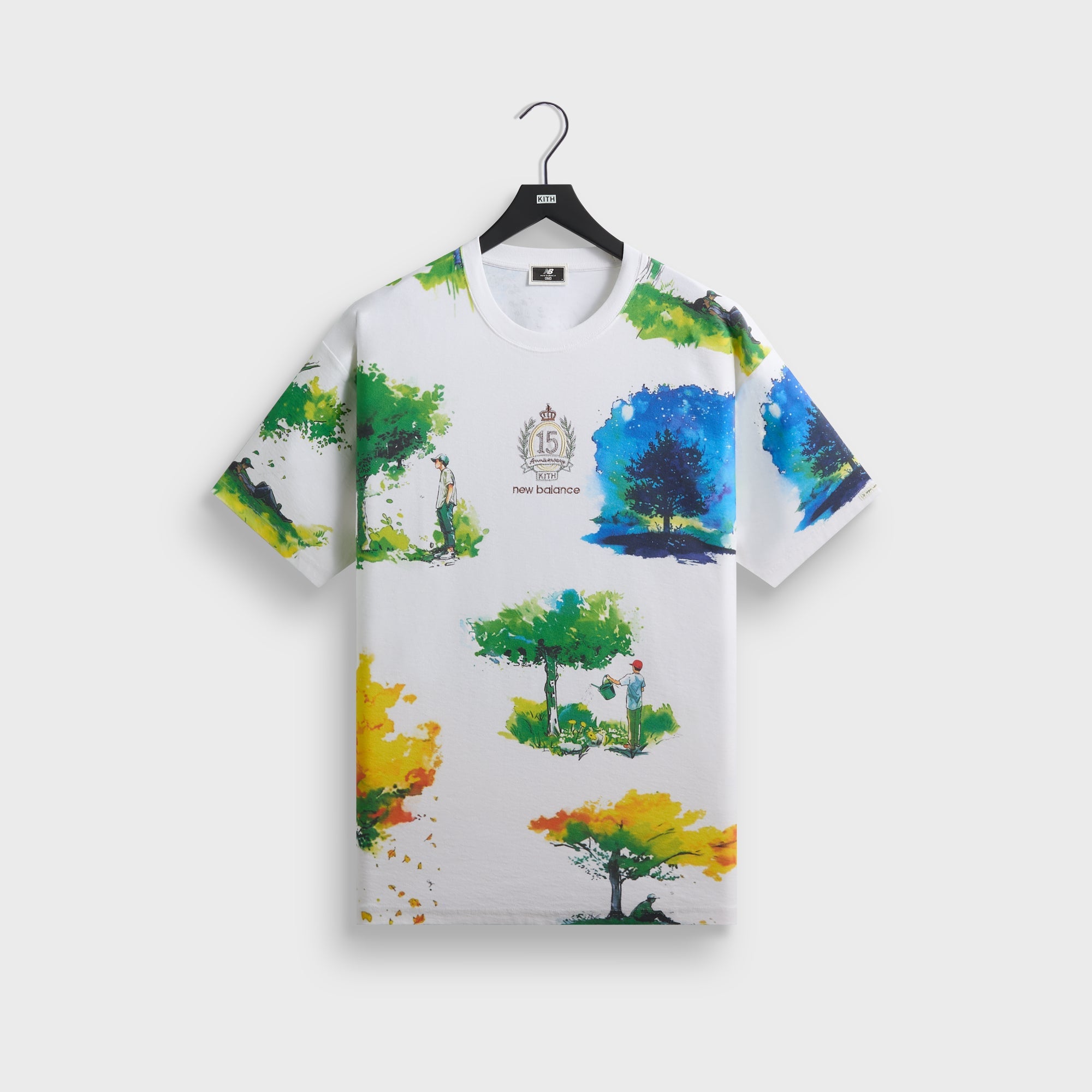 トップス Kith&New Balance Watercolor Quinn Tee S Kith & New Balance Watercolor Quinn Tee - White – Kith Japan