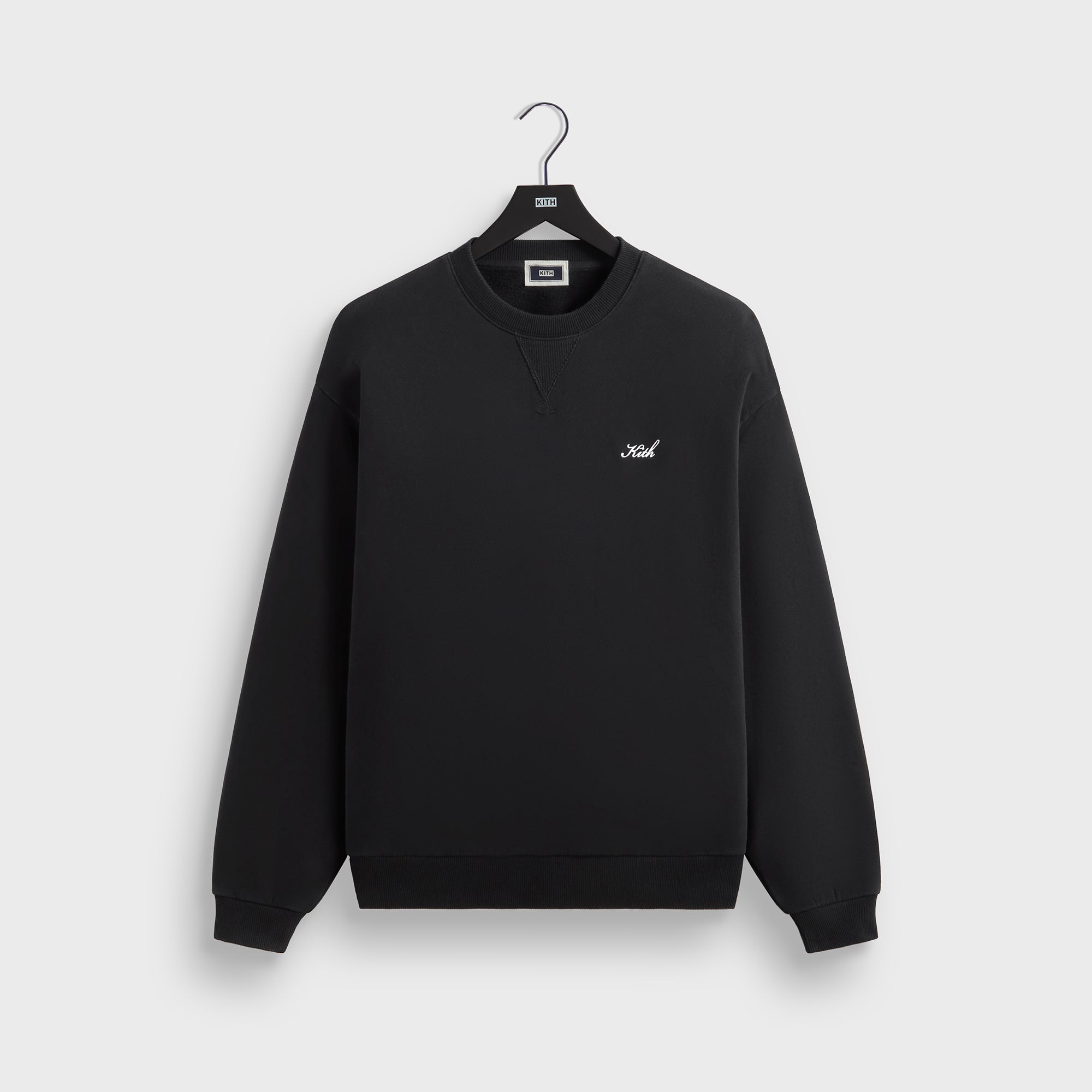 Kith Nelson Crewneck - Black – Kith Japan