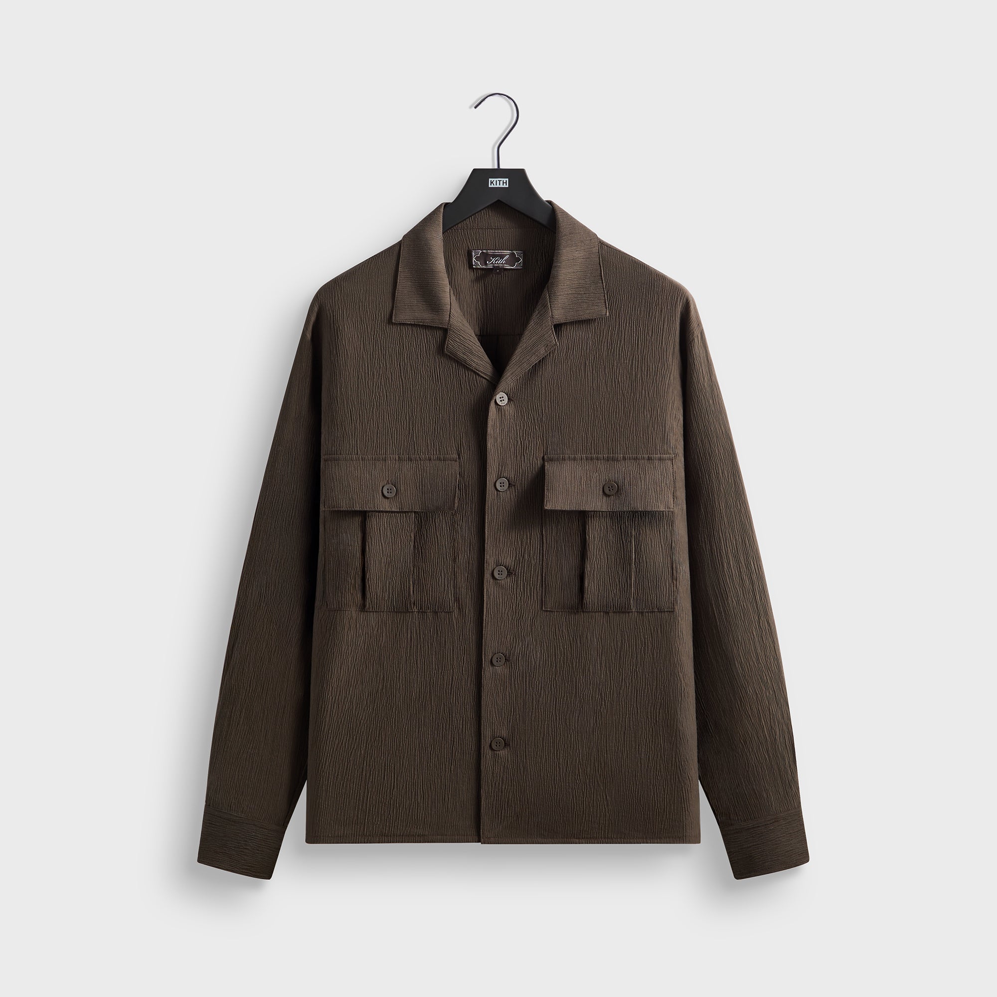 【おねぎ】KITH Kith Crinkled Nylon Ugo Shirt - Underground - PH – Kith Japan