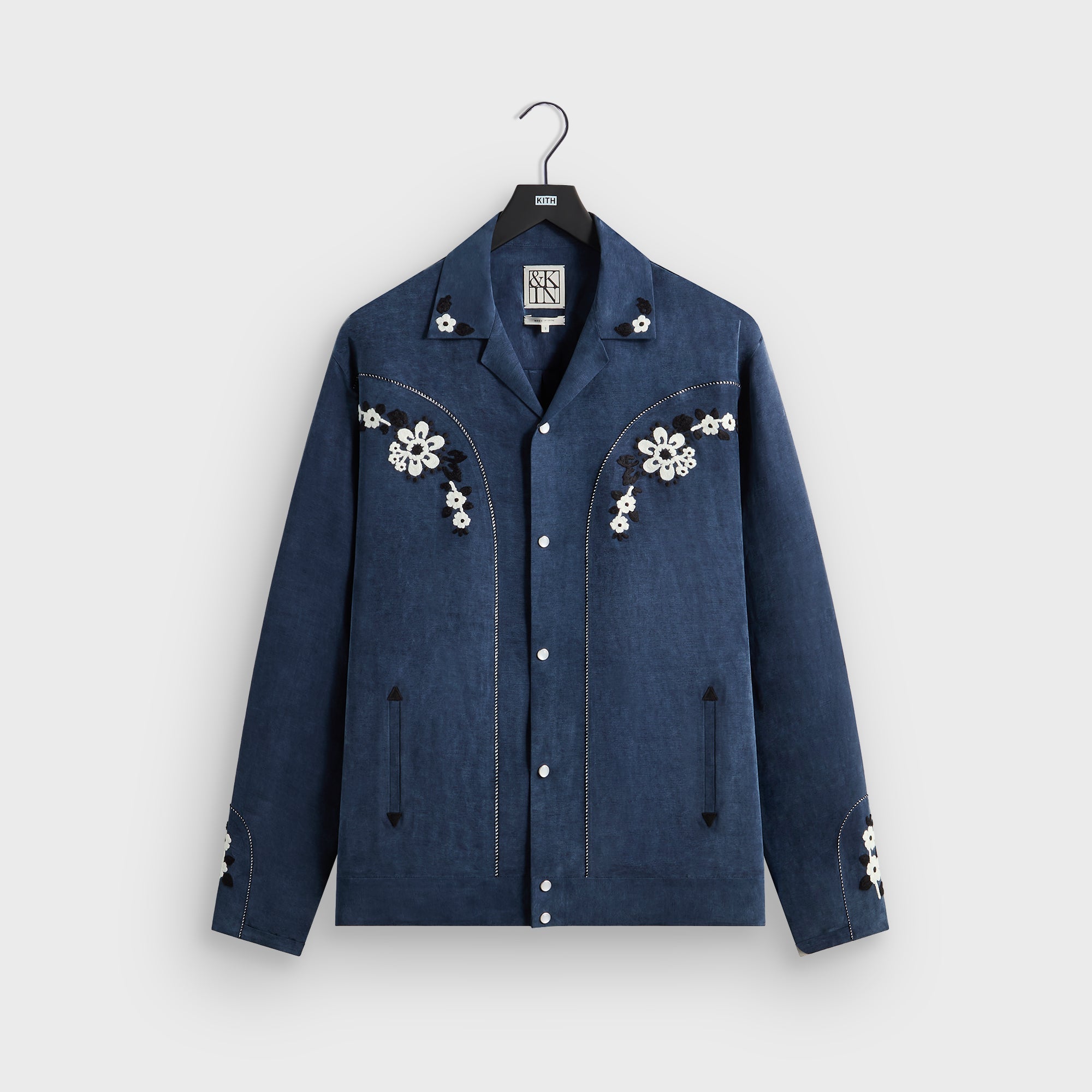 &Kin Cupro Linen Wally Shirt - Nocturnal - PH – Kith Japan