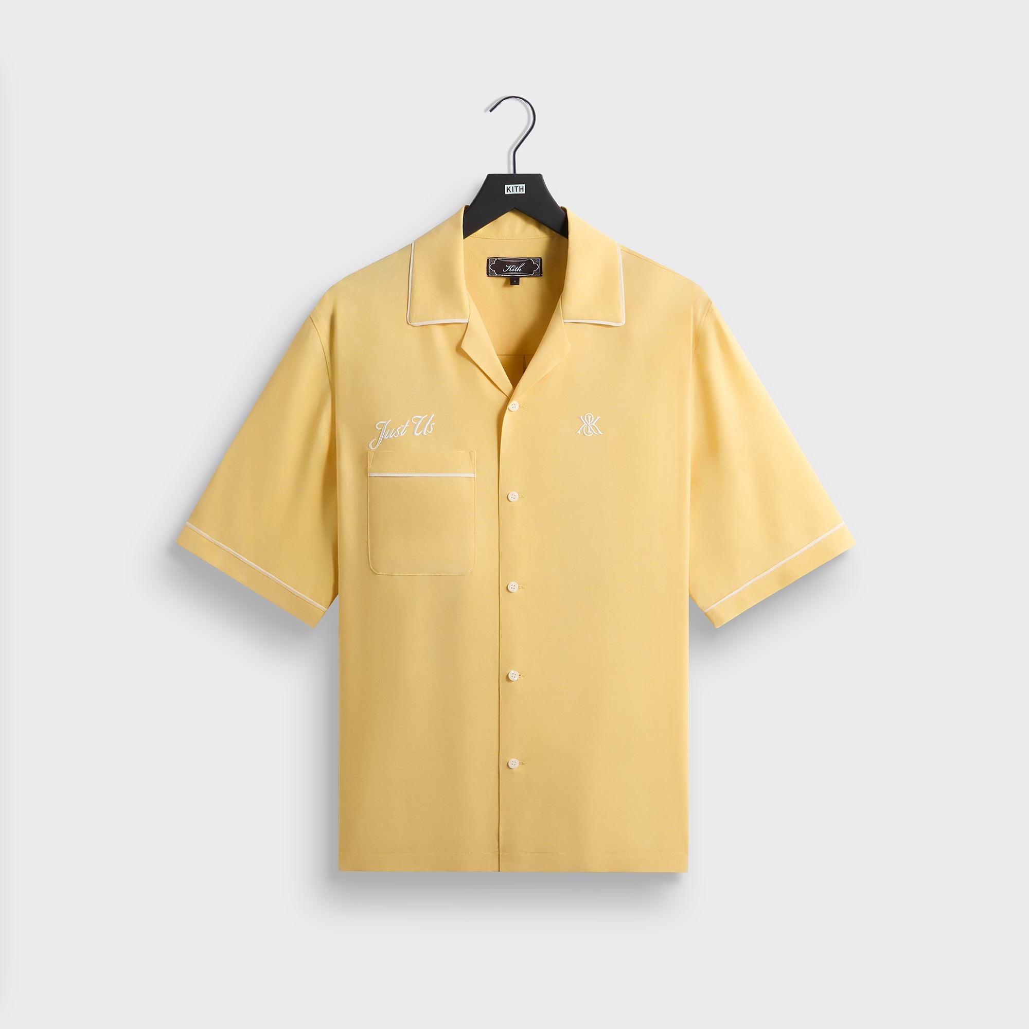 Kith Cupro Linen Vinnie Shirt - Beacon – Kith Japan