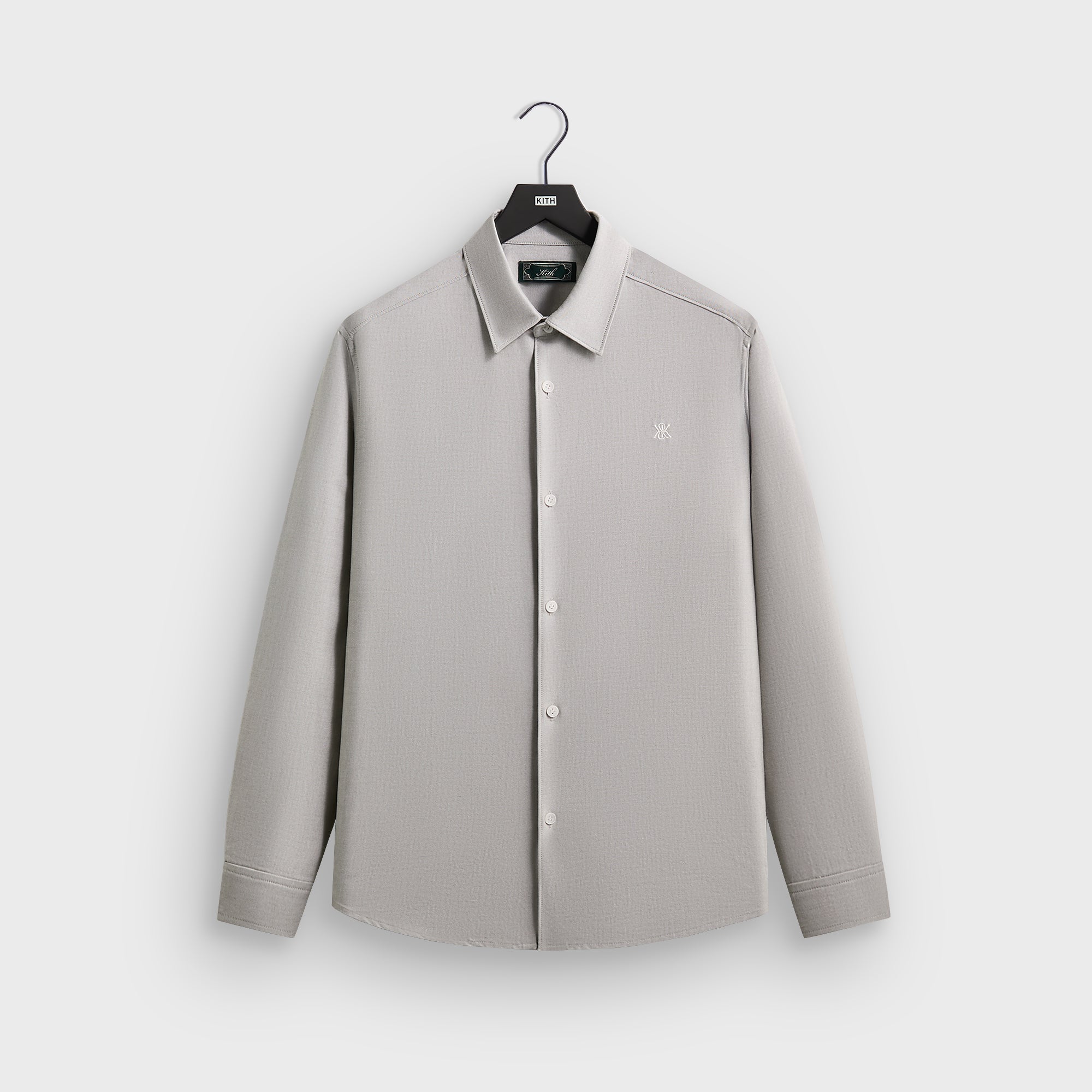 Kith ハイネックハーフスリーブポロシャツ L ライトグレー Kith Tilden Polo - Light Heather Grey – Kith Japan