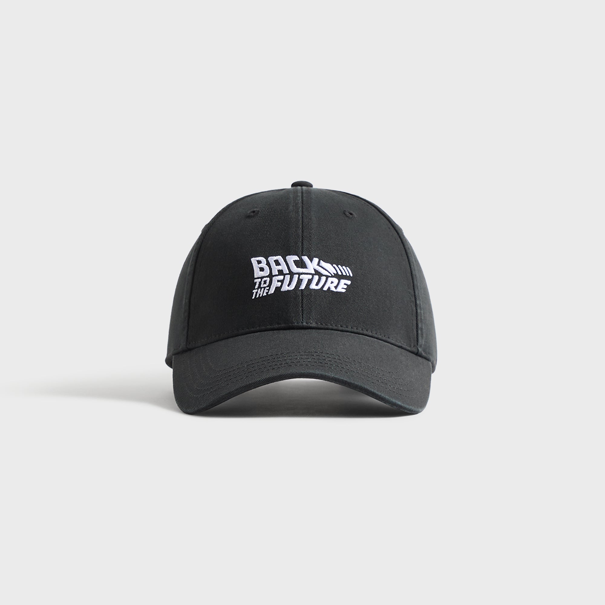 Kith ホワイト ブラック キャップ Kith for Back to the Future Twill Classic Cap - Black - PH – Kith