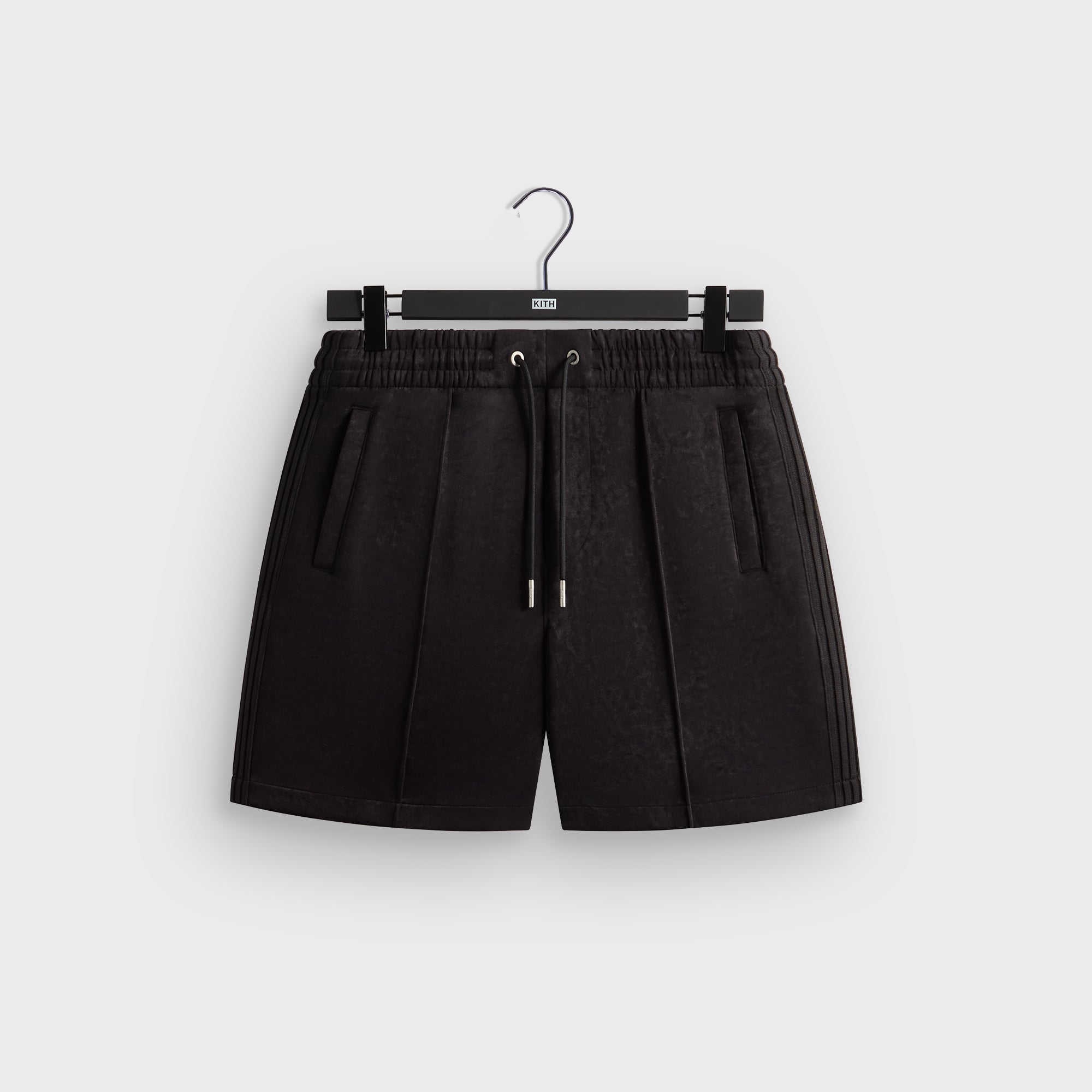 Kith Sueded Scuba Curtis Short - Black – Kith Japan
