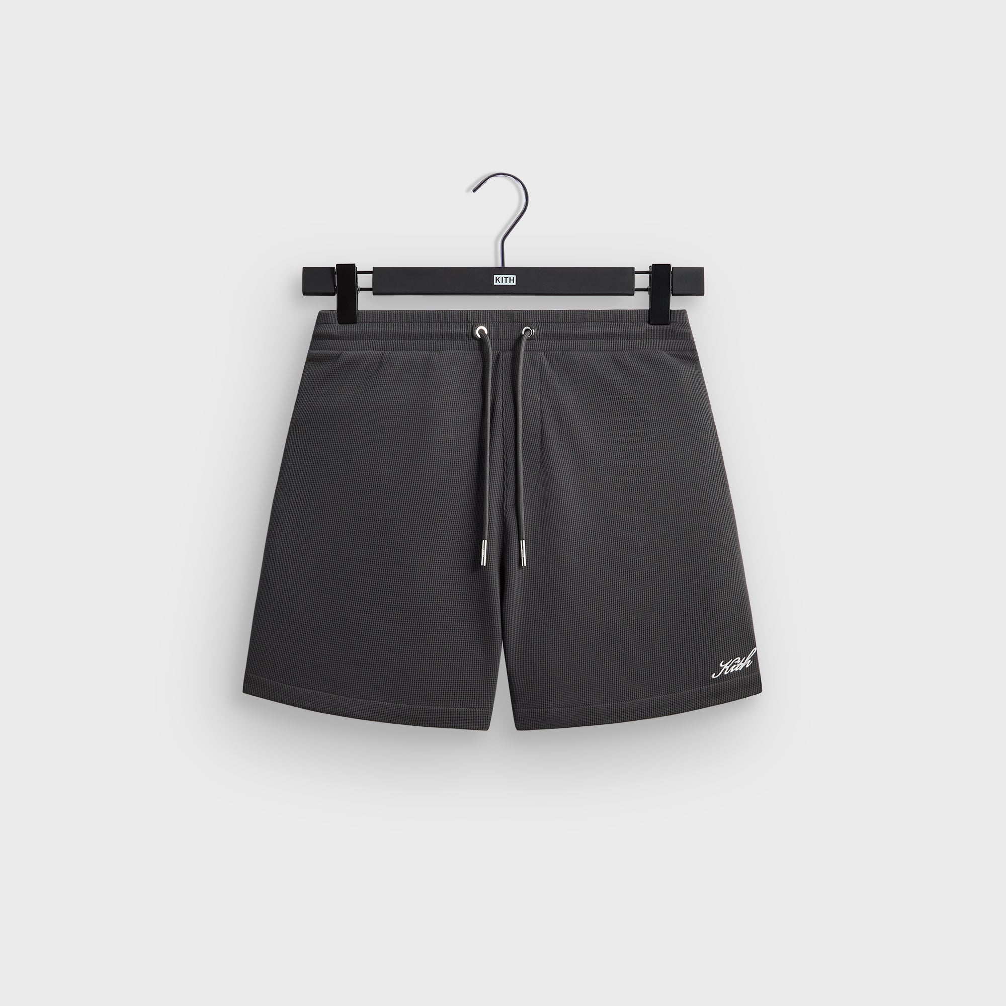 Kith Micro Waffle Graham Short - Carbon – Kith Japan