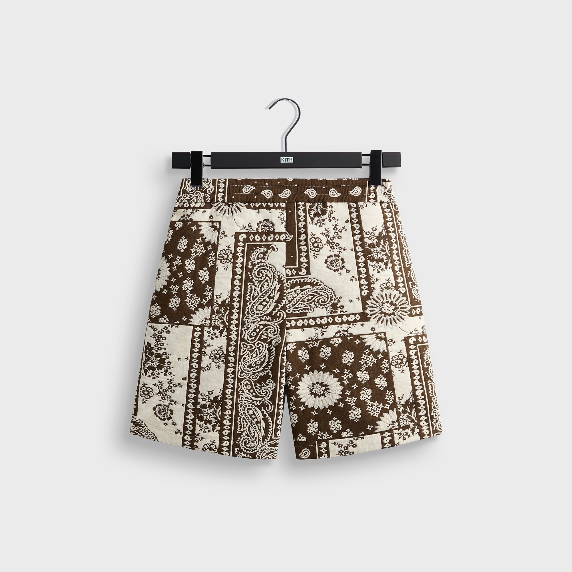 Kith Bandana Jacquard Lewis Short - Coffee - PH – Kith Japan