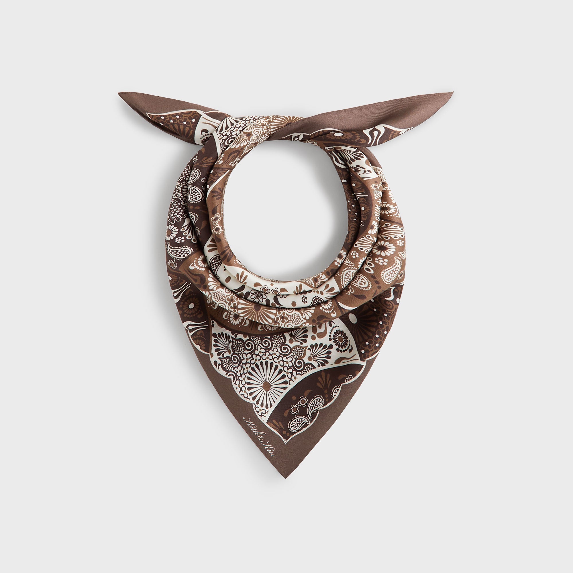 フロレス島 縞 絣柄 木綿 ジャワ Kith Printed Mandala Silk Scarf - Woodland - PH – Kith Japan