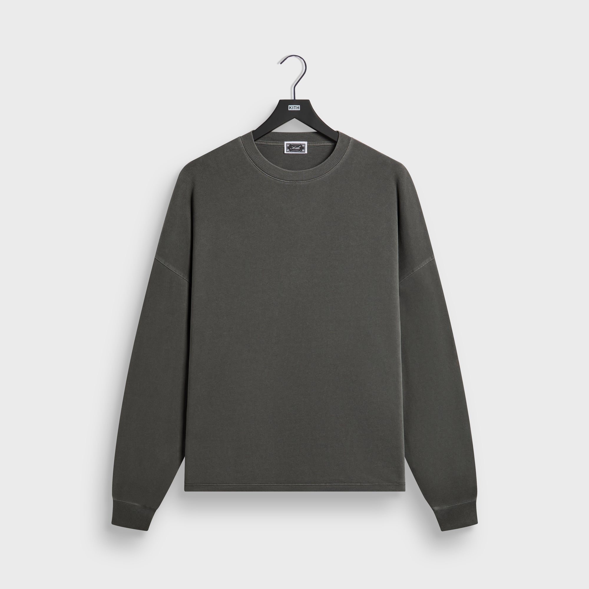 Kith Long Sleeve Lawson Tee - Dark Ash – Kith Japan