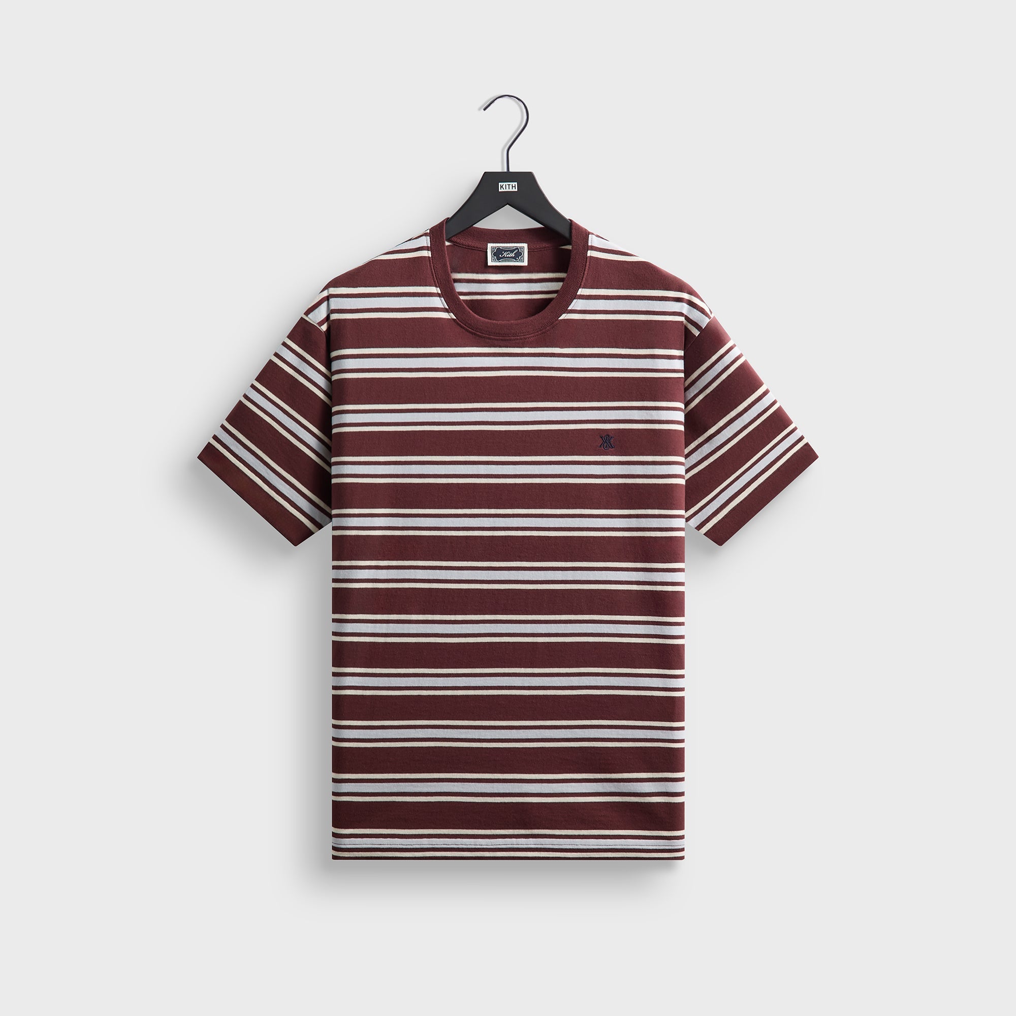 Kith Stripe LAX Tee 2.0 - Magma – Kith Japan
