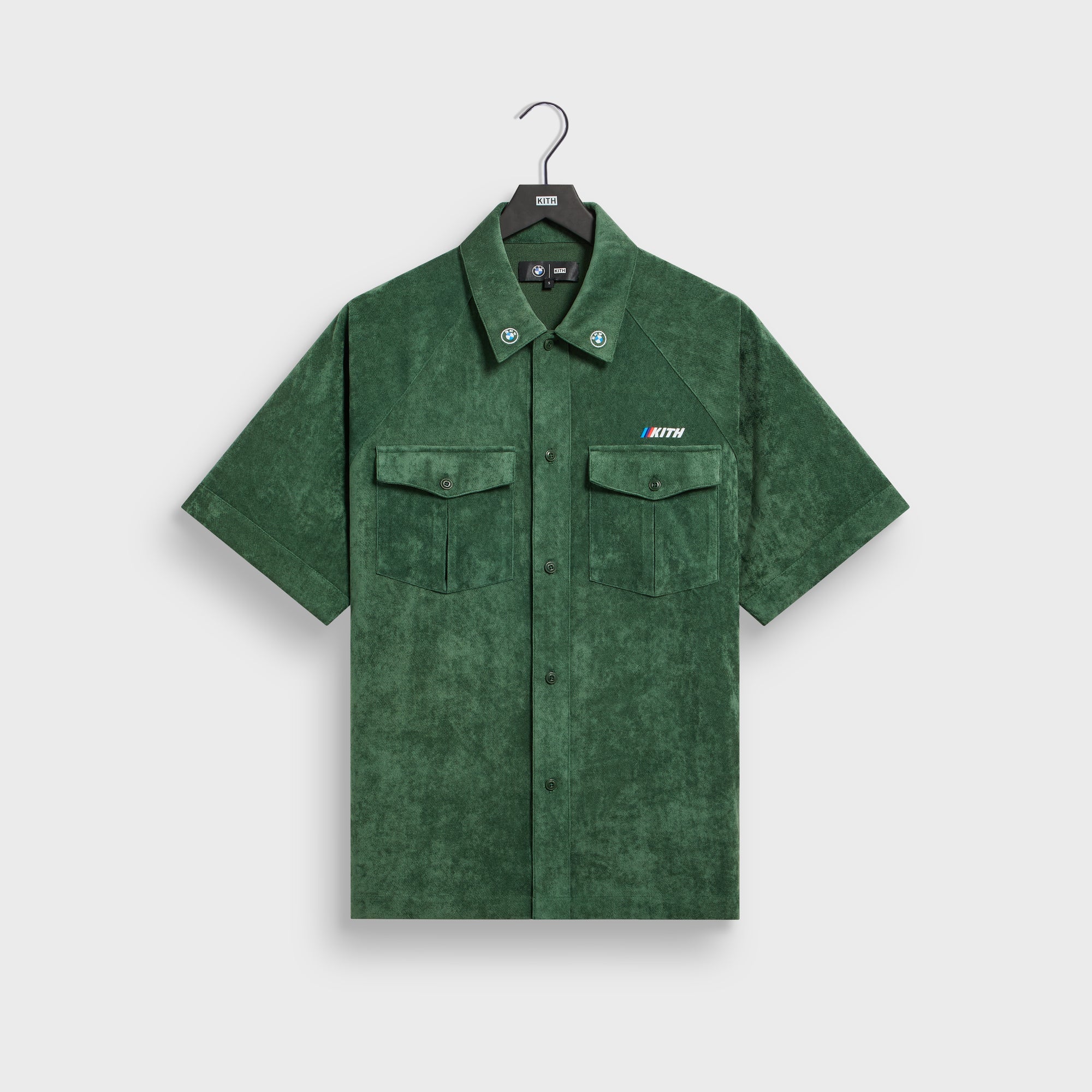 kith パイル地 セットアップ　グリーン　Mサイズ Kith for BMW Henry Shirt - Vitality – Kith Japan