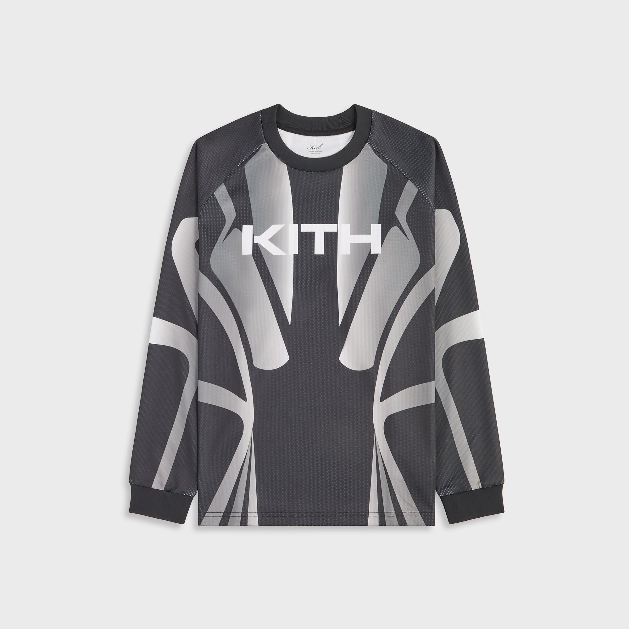​【確実正規品】KITH レーシング マルチロゴ ロンT スリーブロゴ 黒 Kith Women Ridley Titanium Tech Long Sleeve - Black – Kith Japan