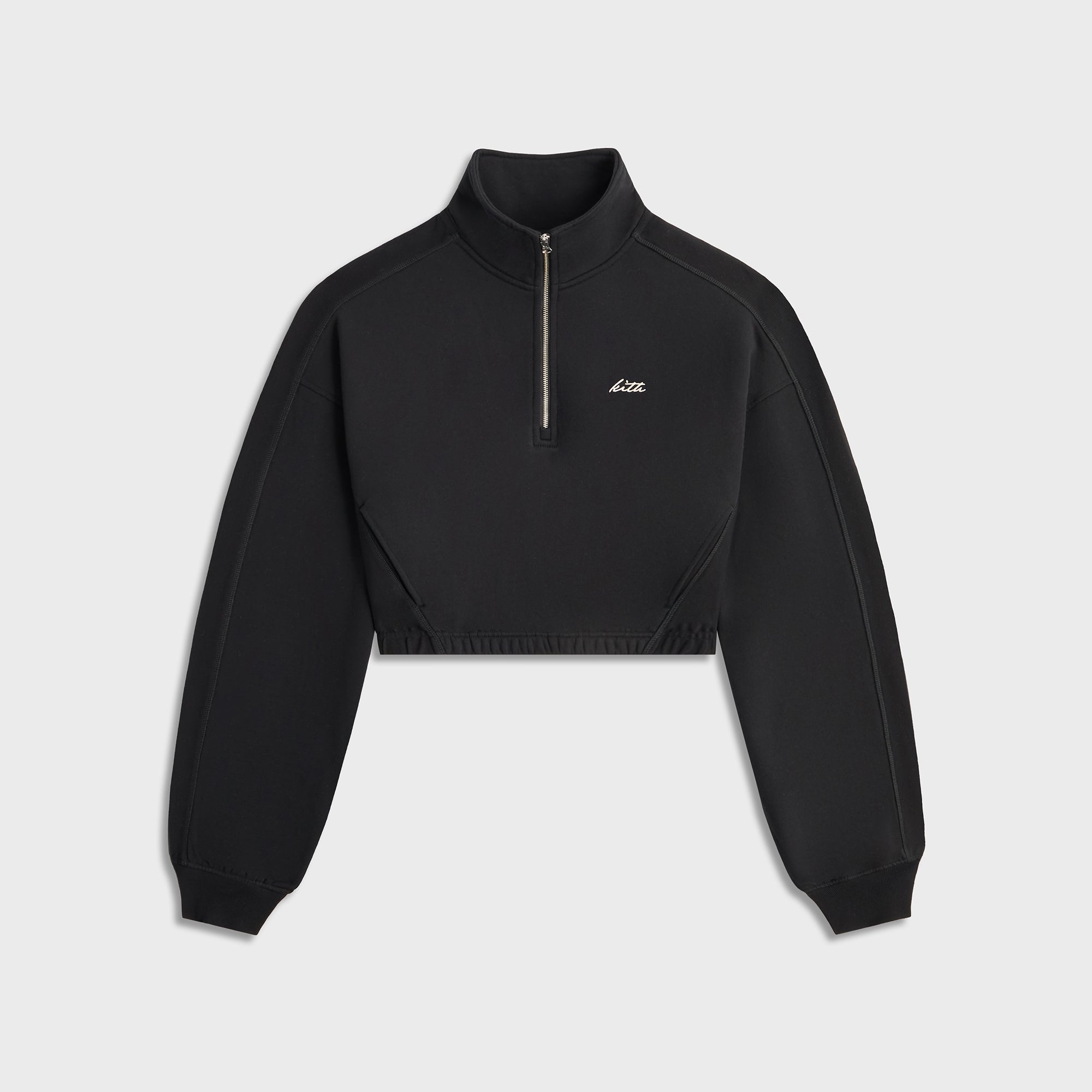 Kith Women Blair Quarter Zip - Black – Kith Japan