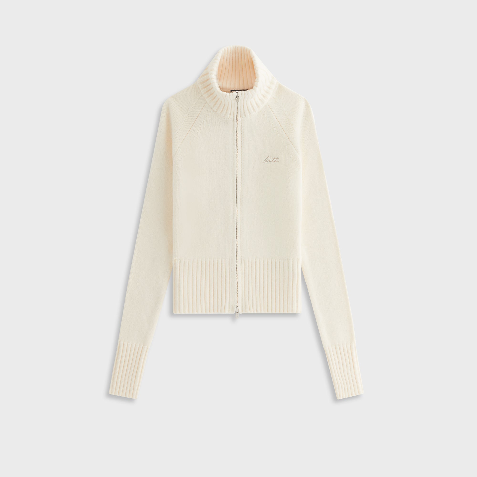 KITH NYC キスニューヨークシティ 26SS Women Ina II Sweater Track Zip ウィメンズ イナII セーター トラックジップ 26080061000310 XS Sandrift セーター ニット トップス【中古】【KITH NYC】 Kith Women Ina Sweater Track Zip - Resolve