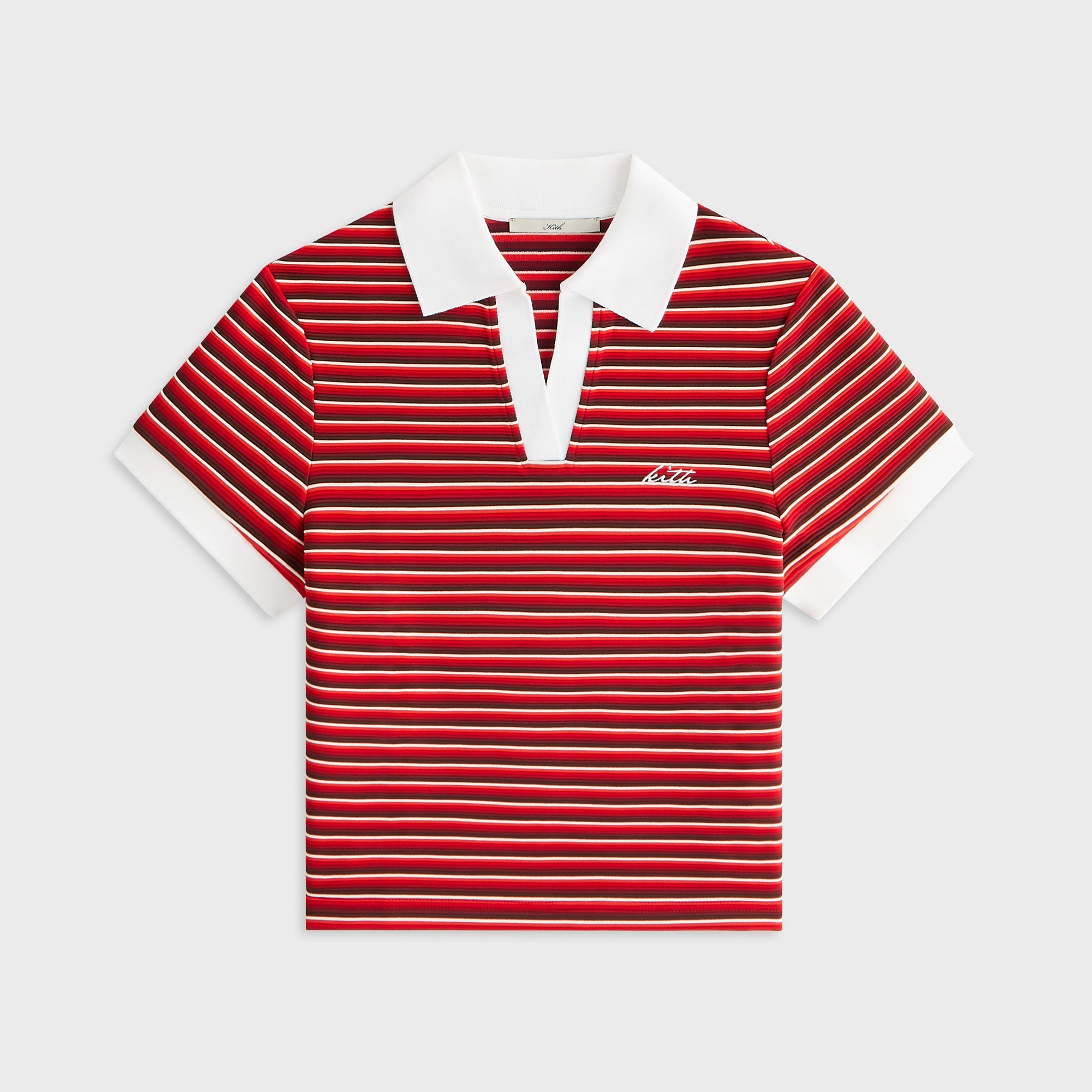 Kith Women Hedi Striped Polo - Dalle – Kith Japan