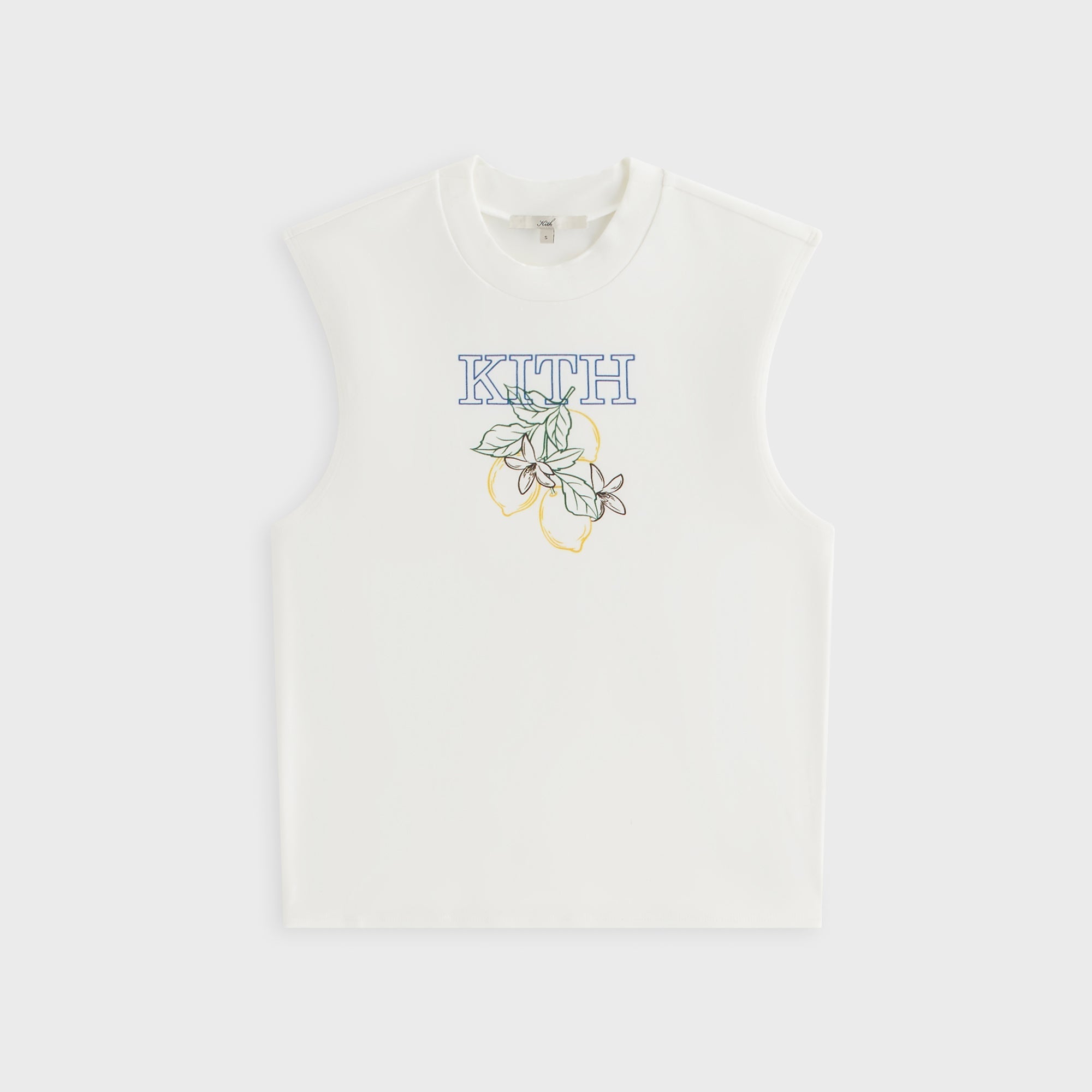 Kith Women Mulberry Kith Lemon Muscle Tank - White – Kith Japan