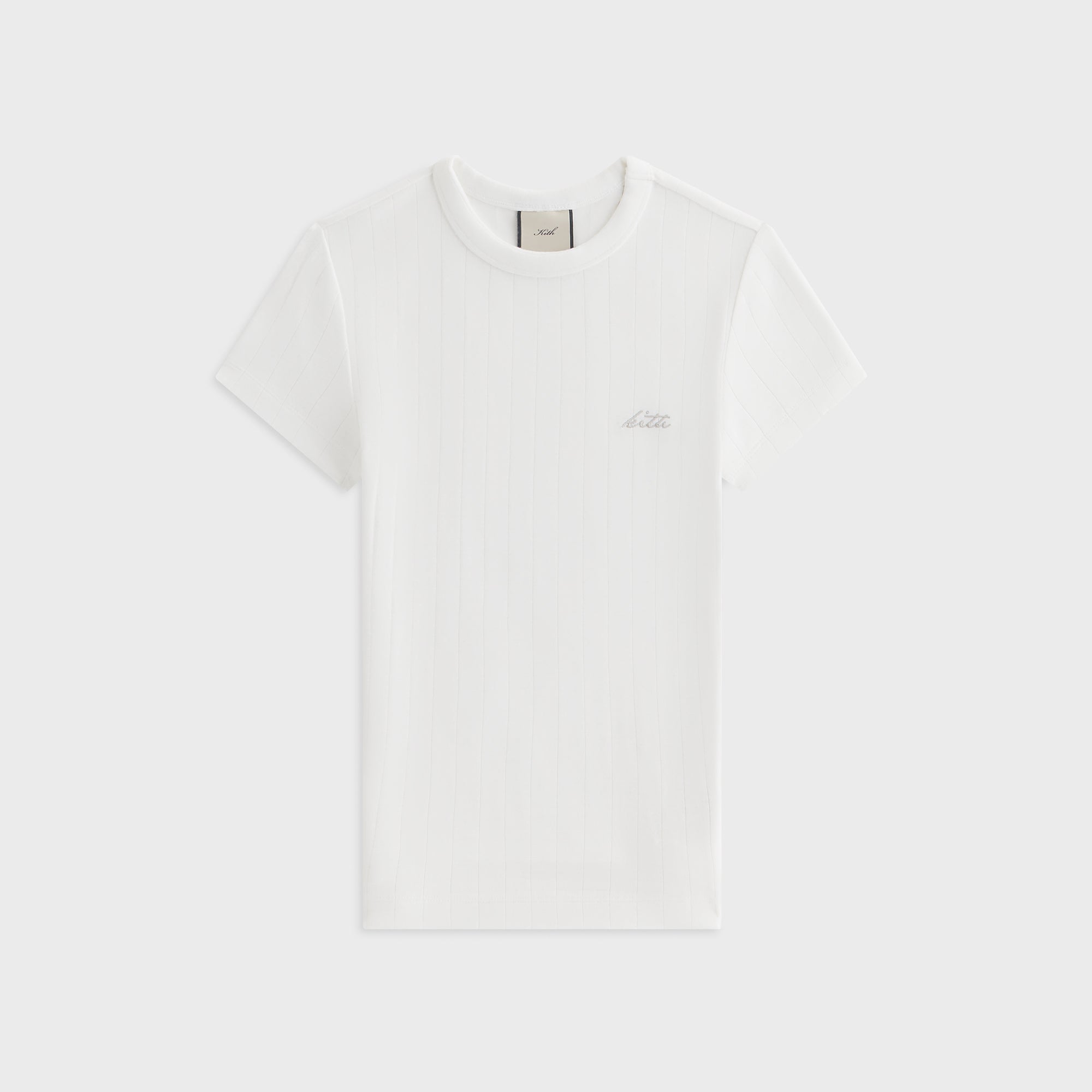 Kith Women Mulberry IV Flat Rib Tee - White – Kith Japan