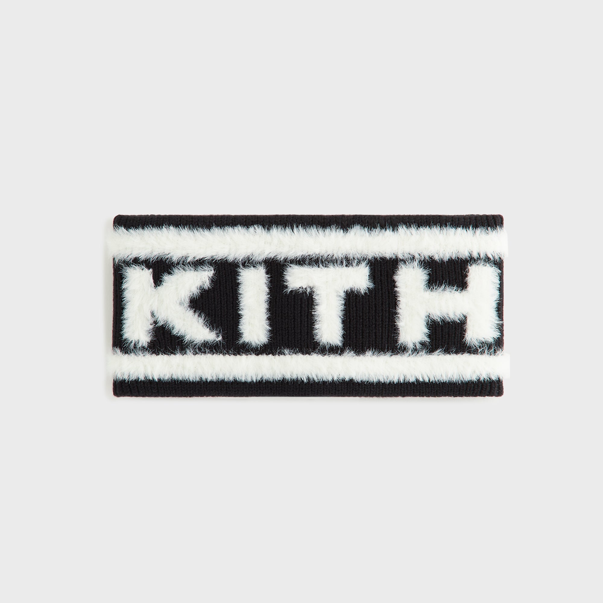 Kith Women Jacquard Rib Headband - Black – Kith Japan