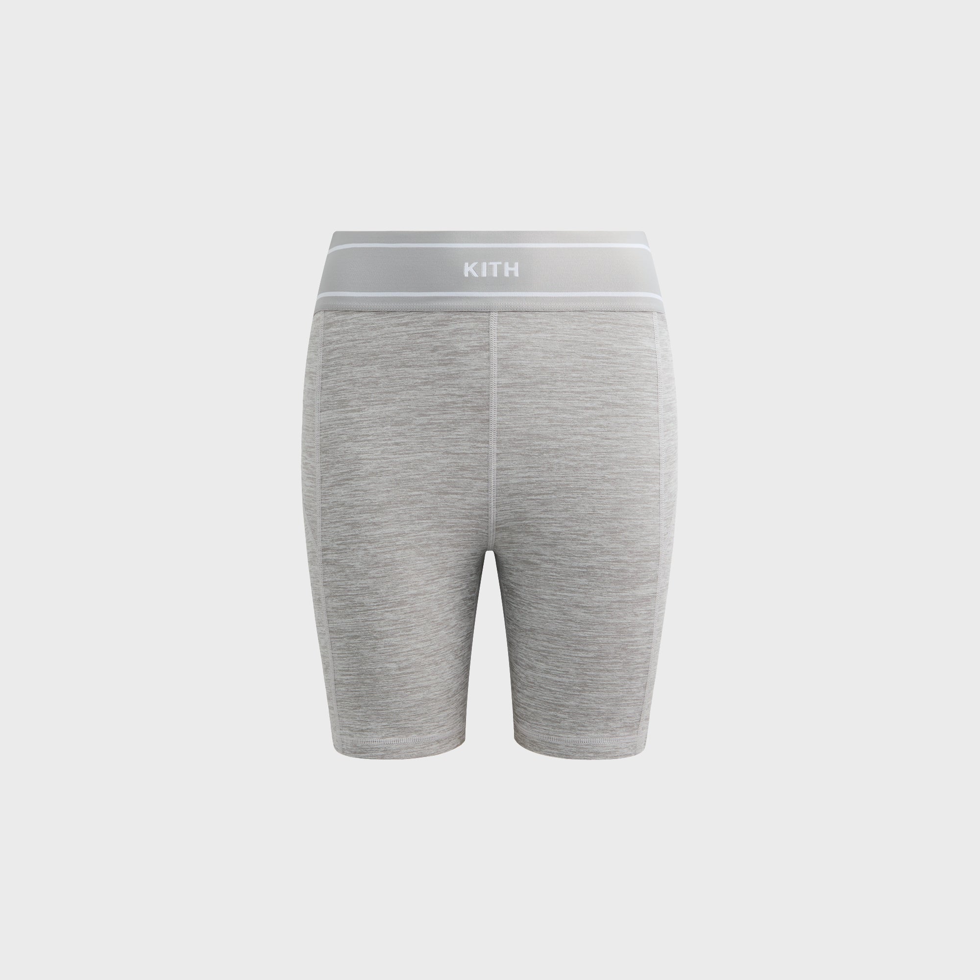 Kith Women Lana Biker Short - Cool Heather Grey – Kith Japan