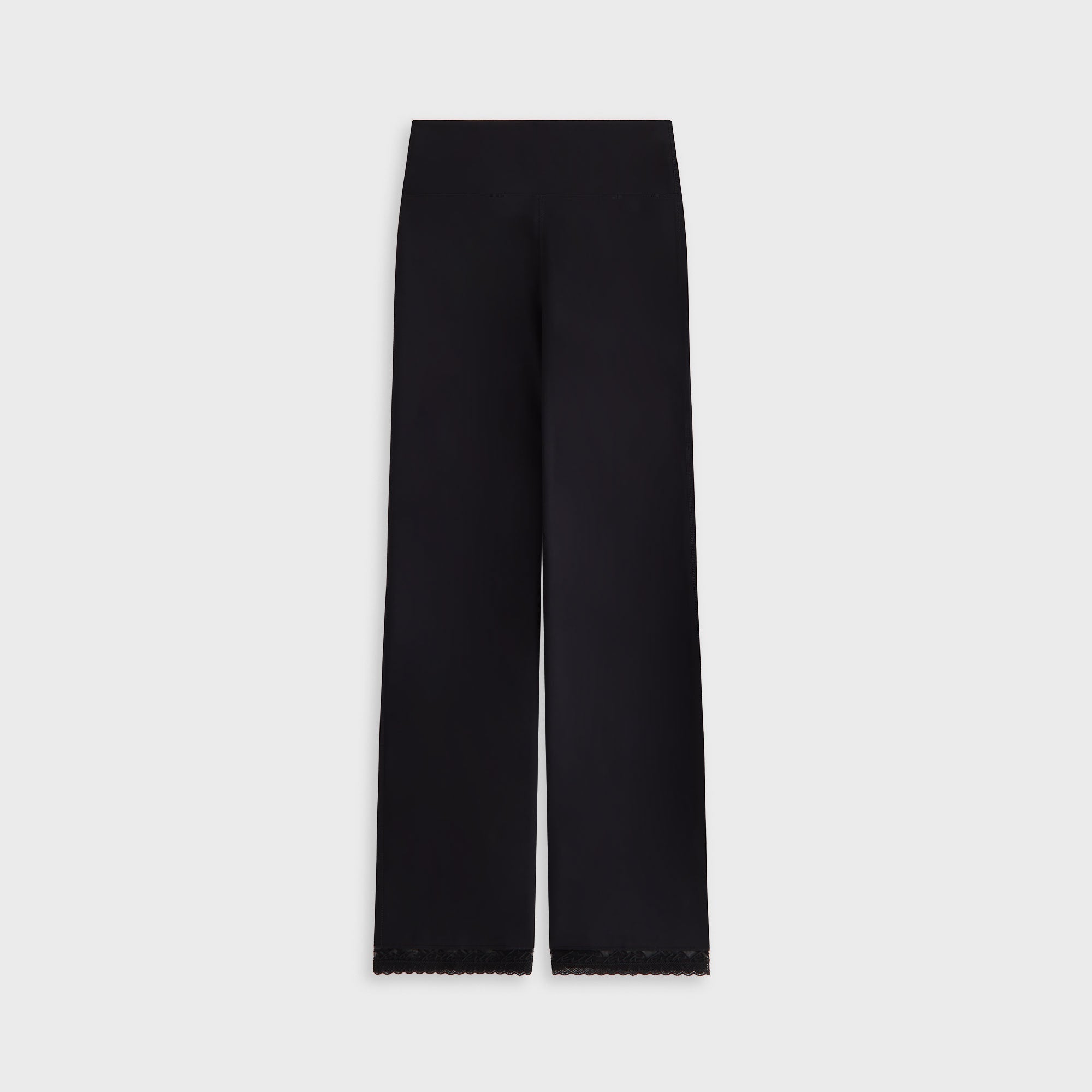 KITH ナイロンパンツ ブラック L 美品 LUXEAKMPLUS(リュクスエイケイエムプラス)ゴルフ 軽量ナイロンロング