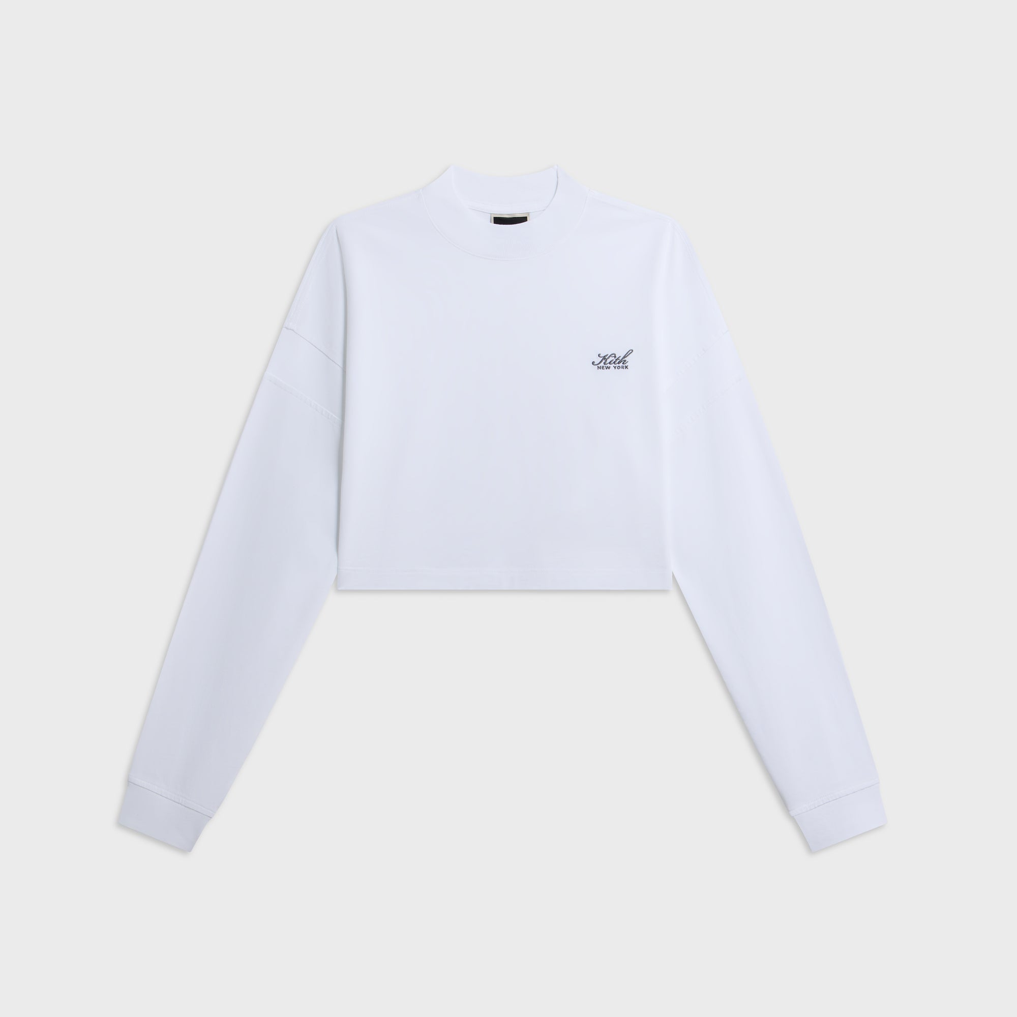 Kith Women Jasper Long Sleeve Top - White – Kith Japan