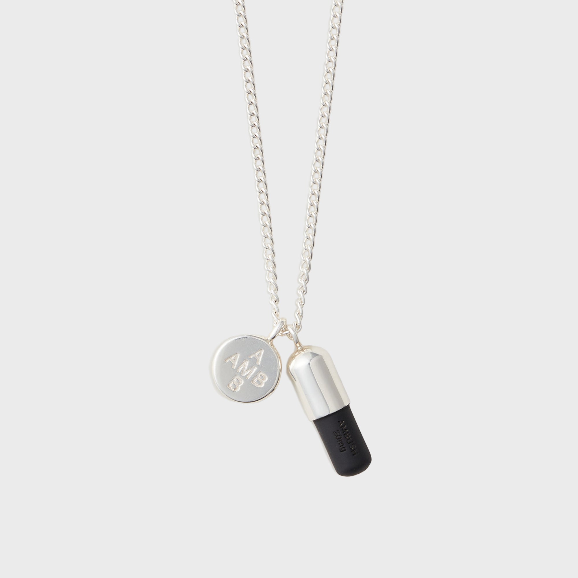AMBUSH Pill Charm Necklace 2 - Black – Kith Japan