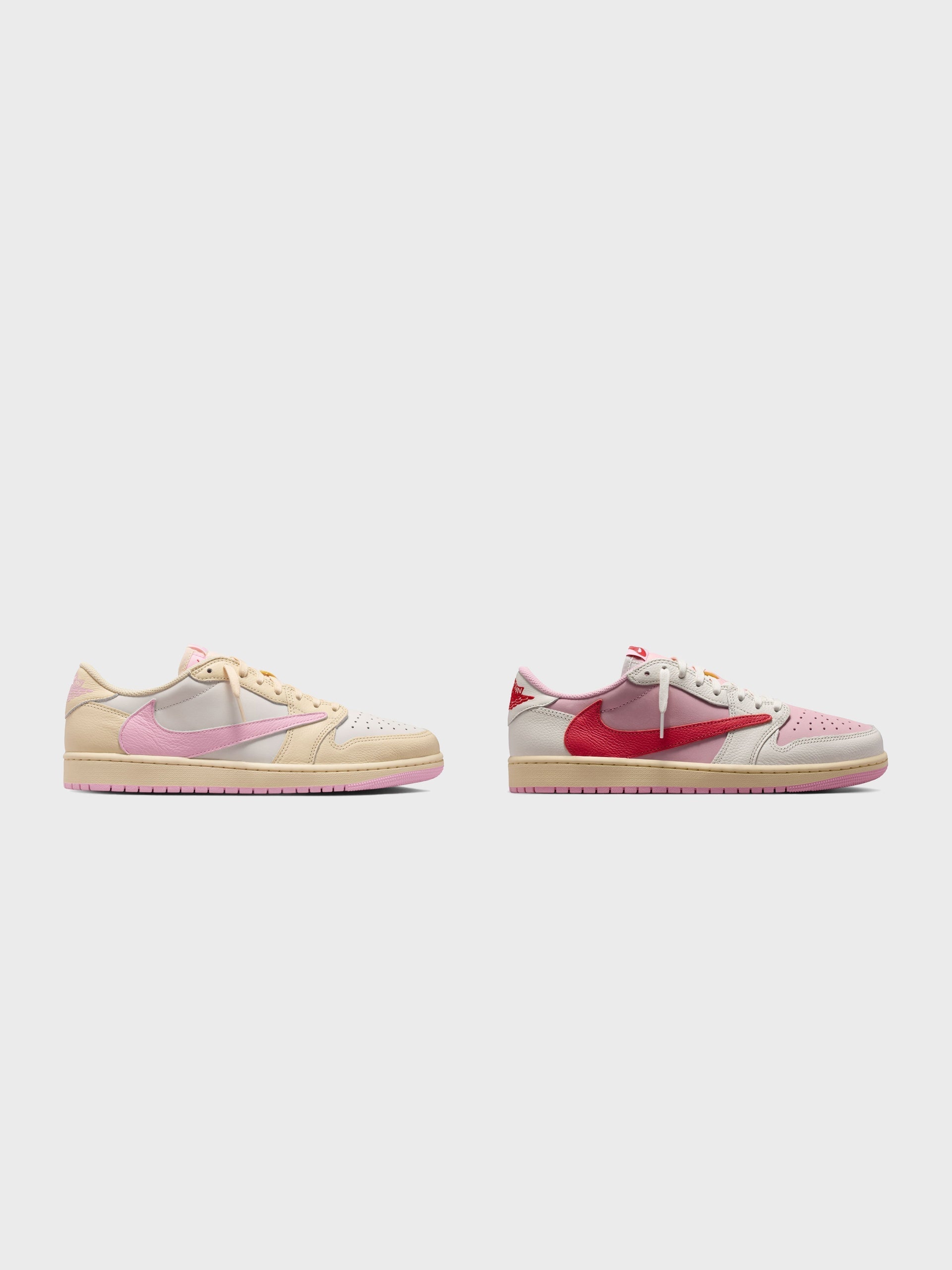 Travis Scott x Nike Air Jordan 1 Retro Low OG Shy Pink & Tropical Pink の販売方法に関して/ Raffle Announcement