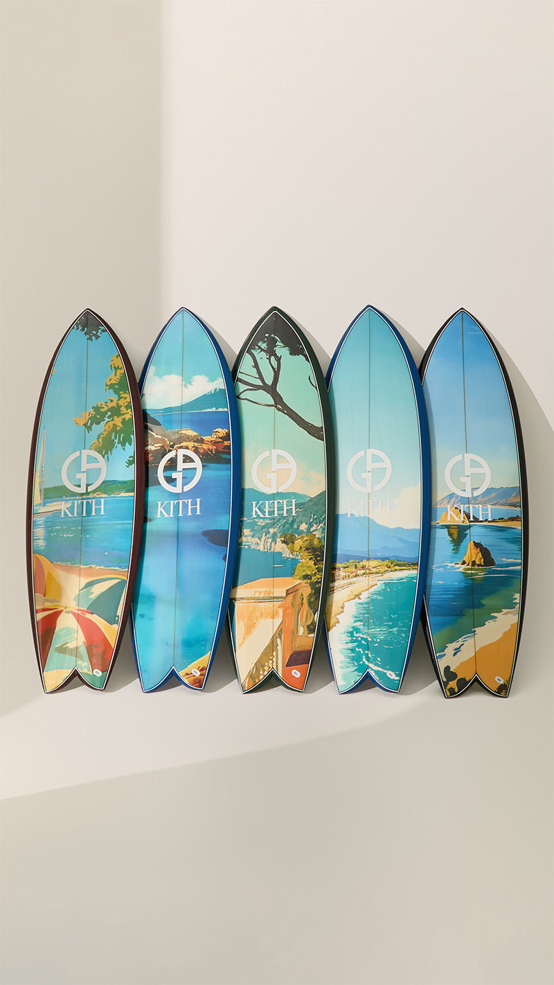 Monday Program™ | Giorgio Armani & Kith Surfboard