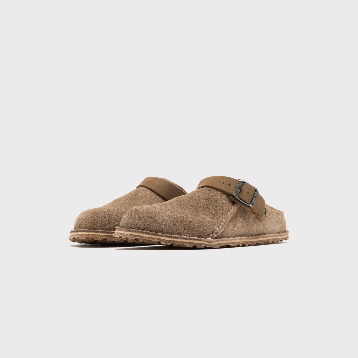 Birkenstock Lutry Premium Leve - Gray / Taupe