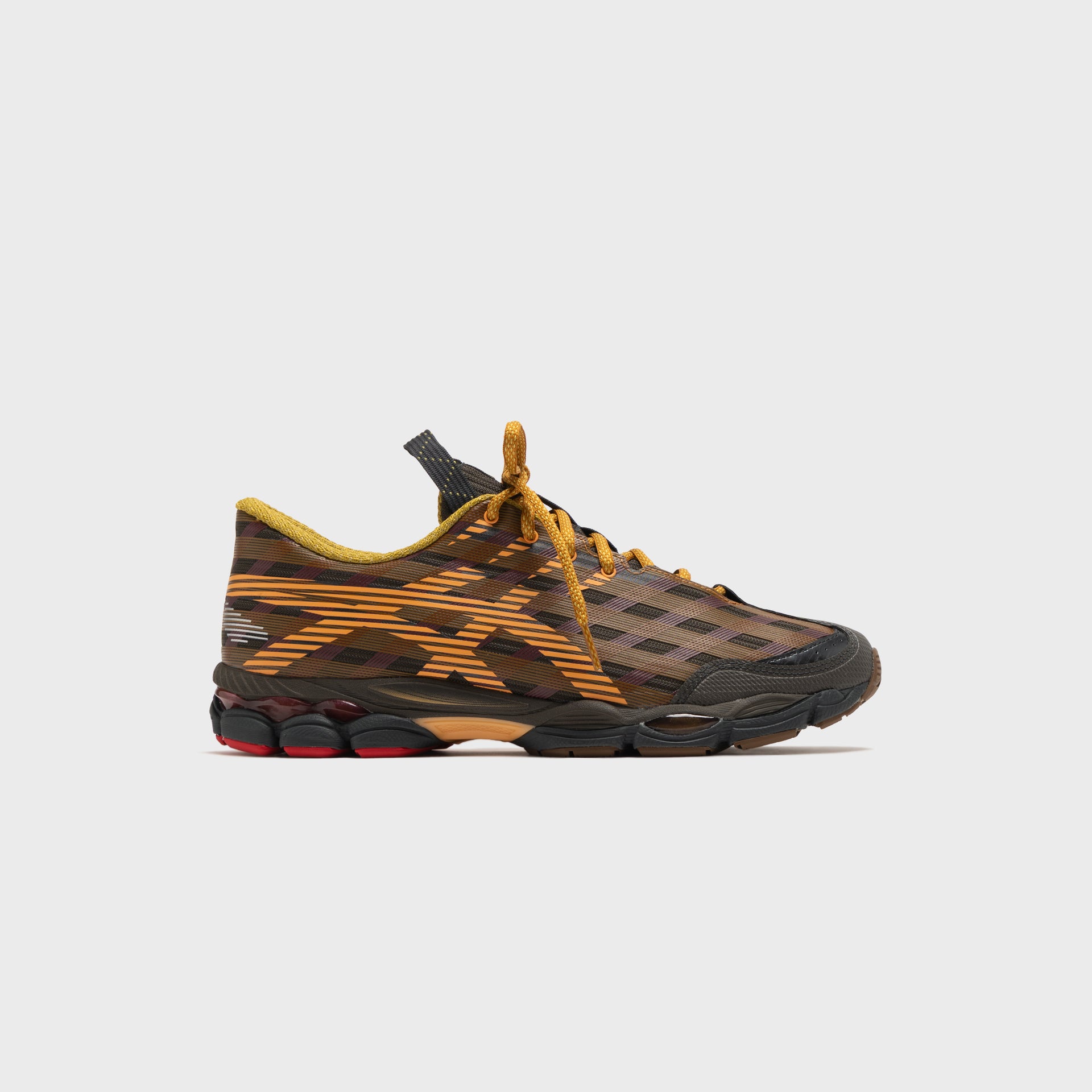 ASICS US8-S GEL-SJ33 - Black Coffee / Orange Lily