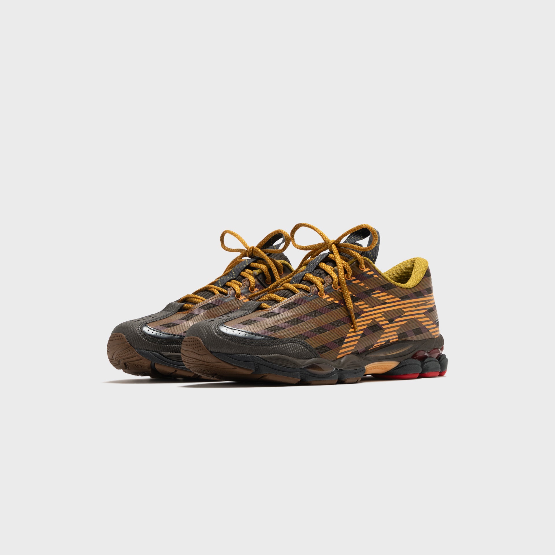 ASICS x Kiko Kostadinov US8-S GEL-SJ33 - Black Coffee / Orange Lily